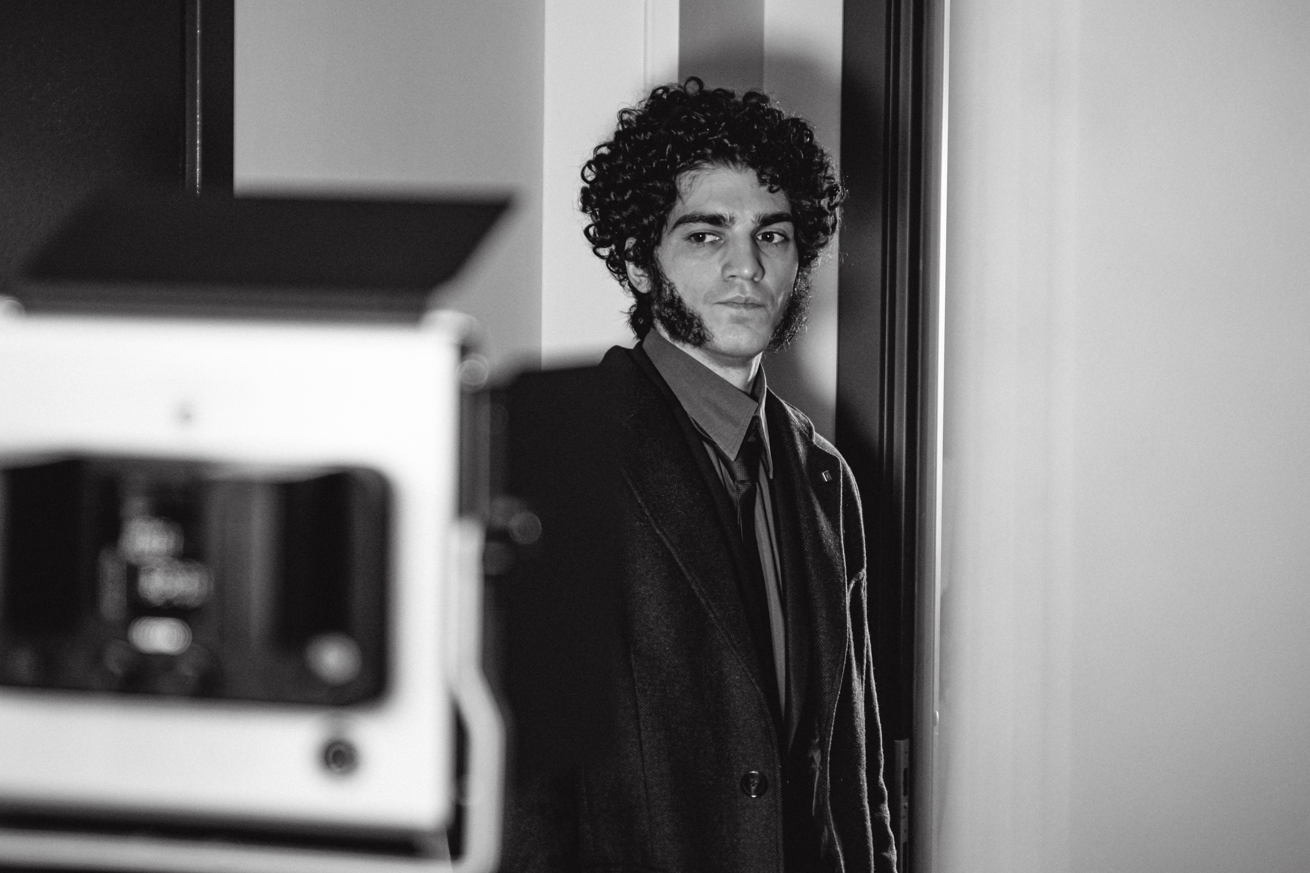 Пушкин в отеле «Оболенский». Съёмка ролика для конкурса. Портретный фотограф в Санкт-Петербурге Дмитриева Наталия