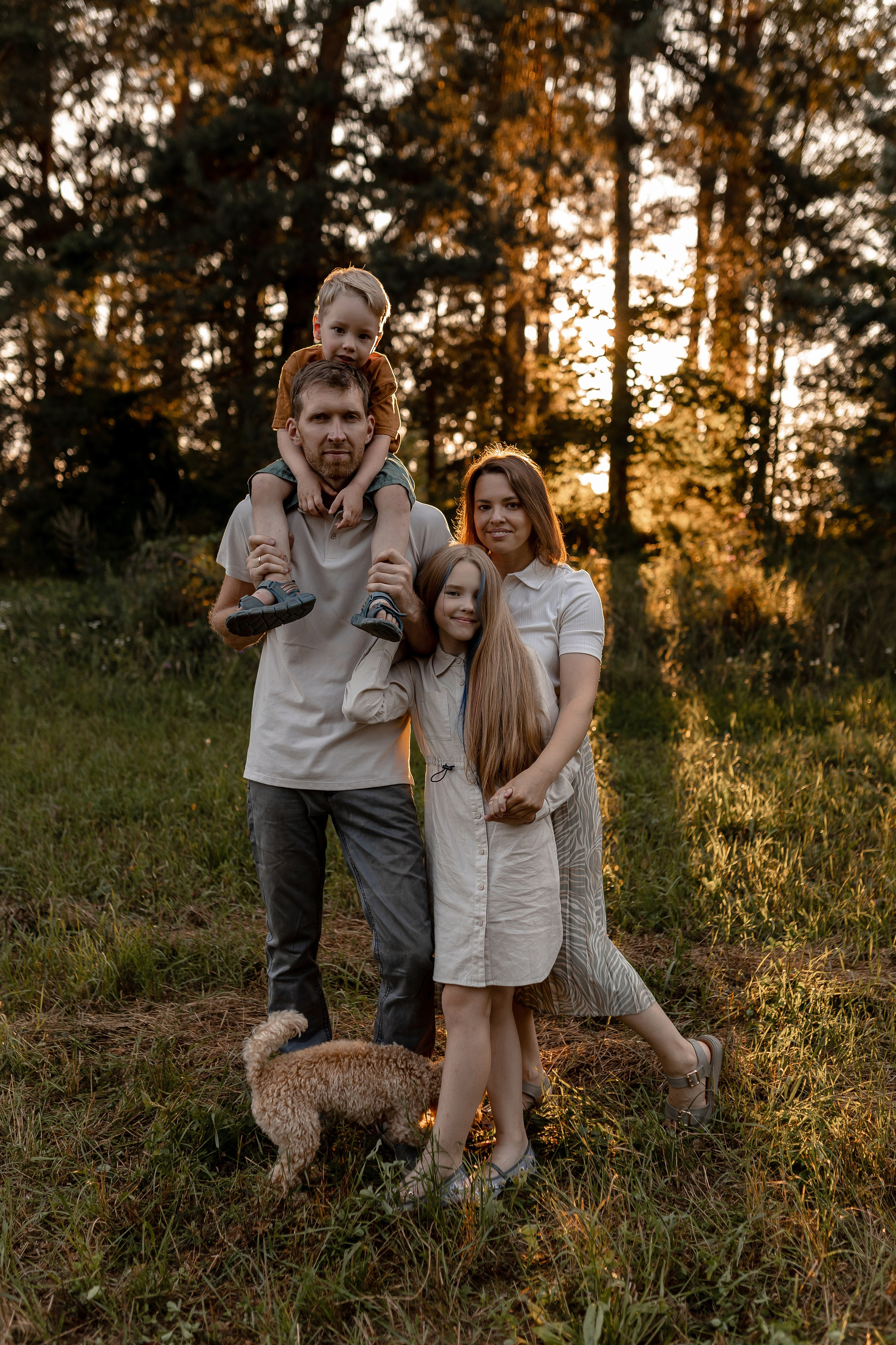 Мария, Илья, Алиса, Константин. Свадебный фотограф Елена Ловцевич