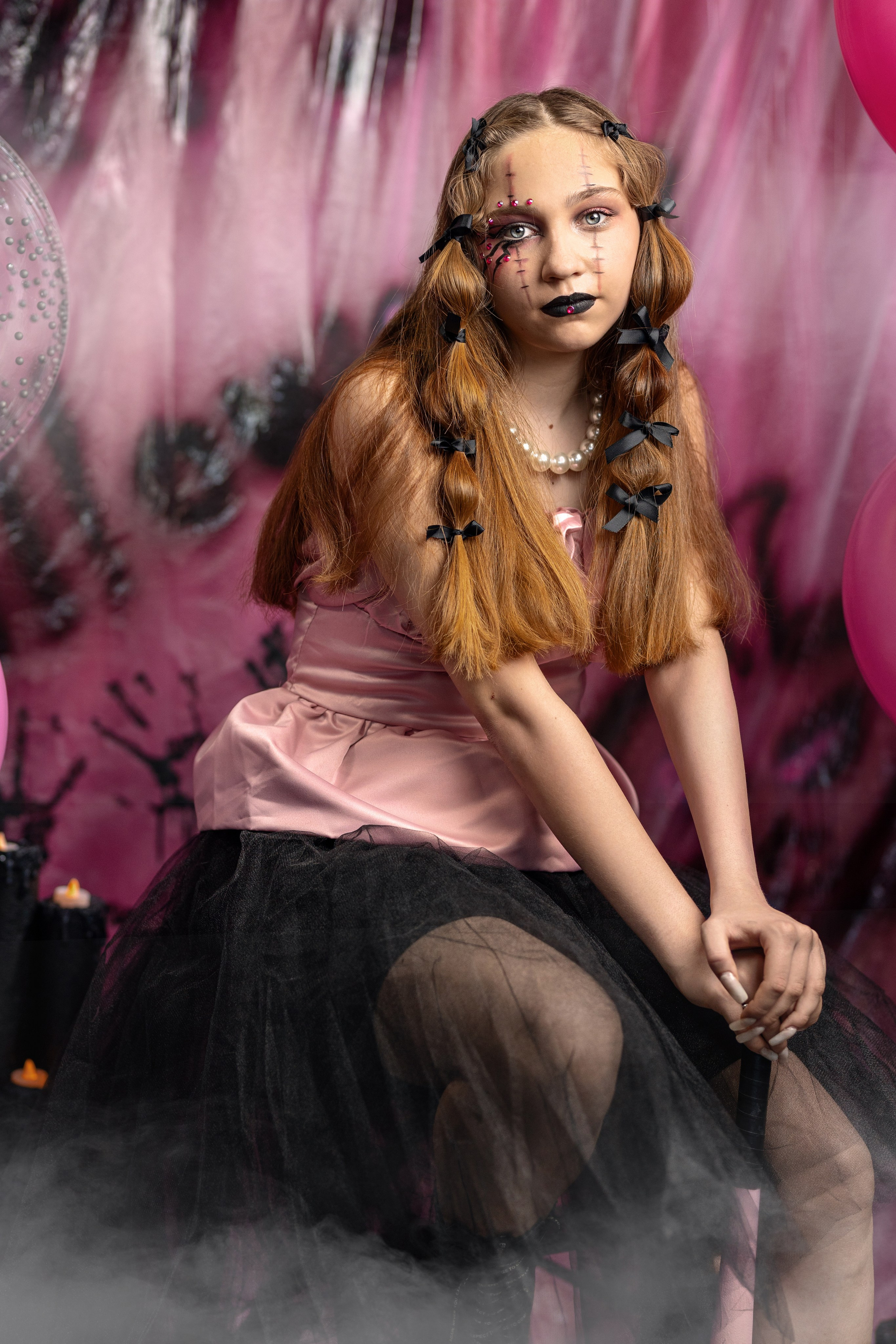 Фотопроект Барби Хеллоуин для детского журнала Modelle. Портретный фотограф в Самаре Андрей Трифонов