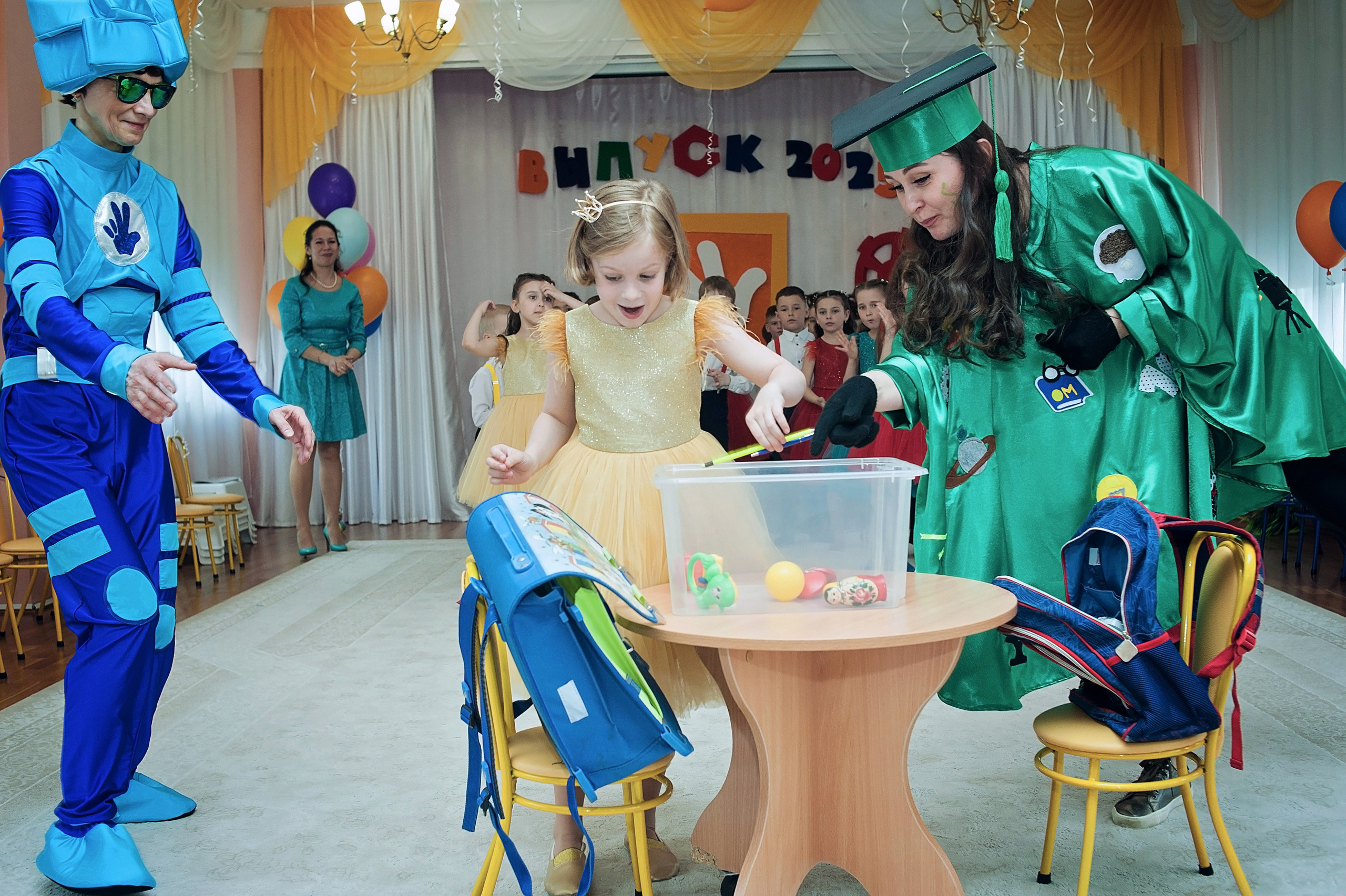 Выпускные в детском саду. Фотограф Санкт-Петербург