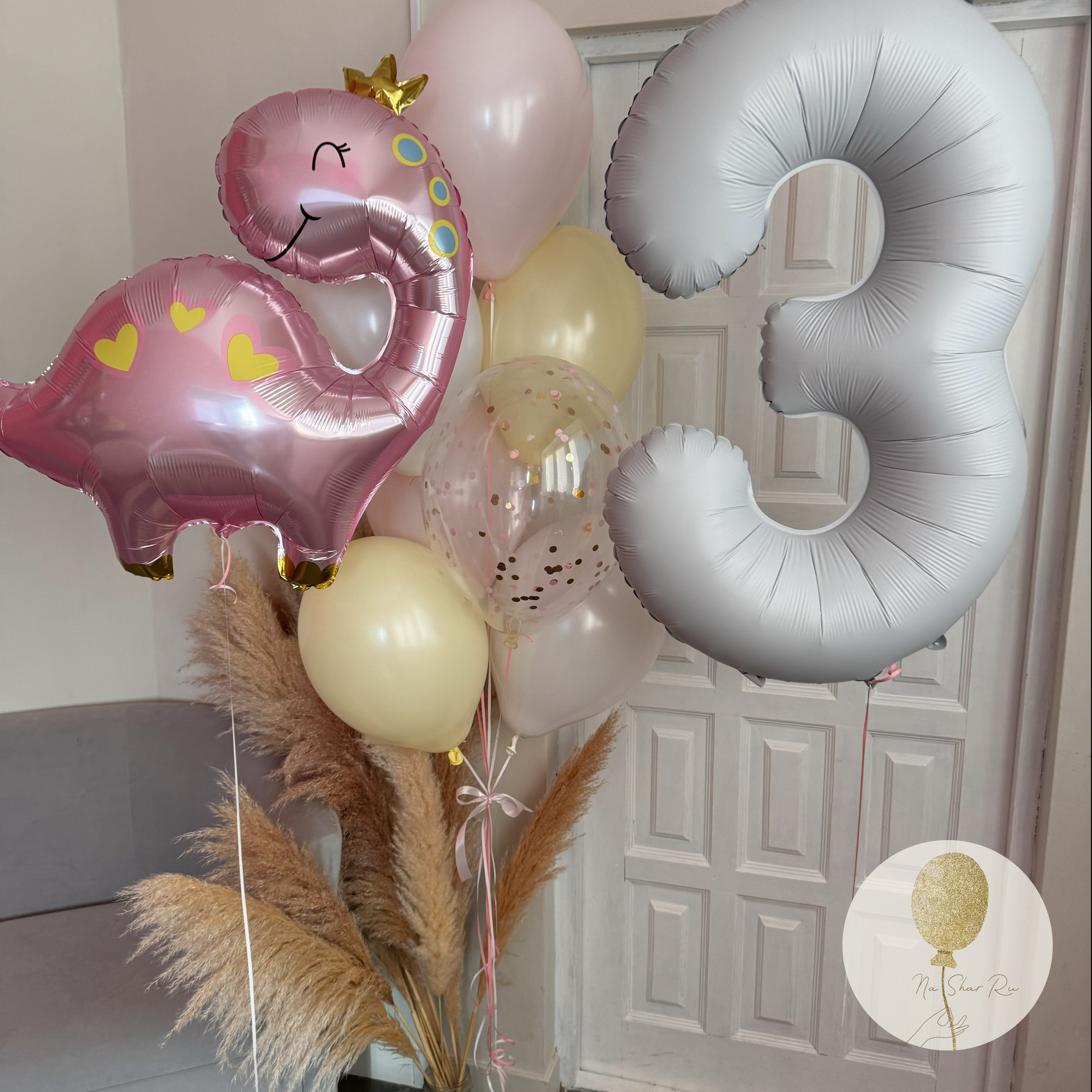 Шары для ребенка (девочка). Воздушные шары с гелием в Донецке