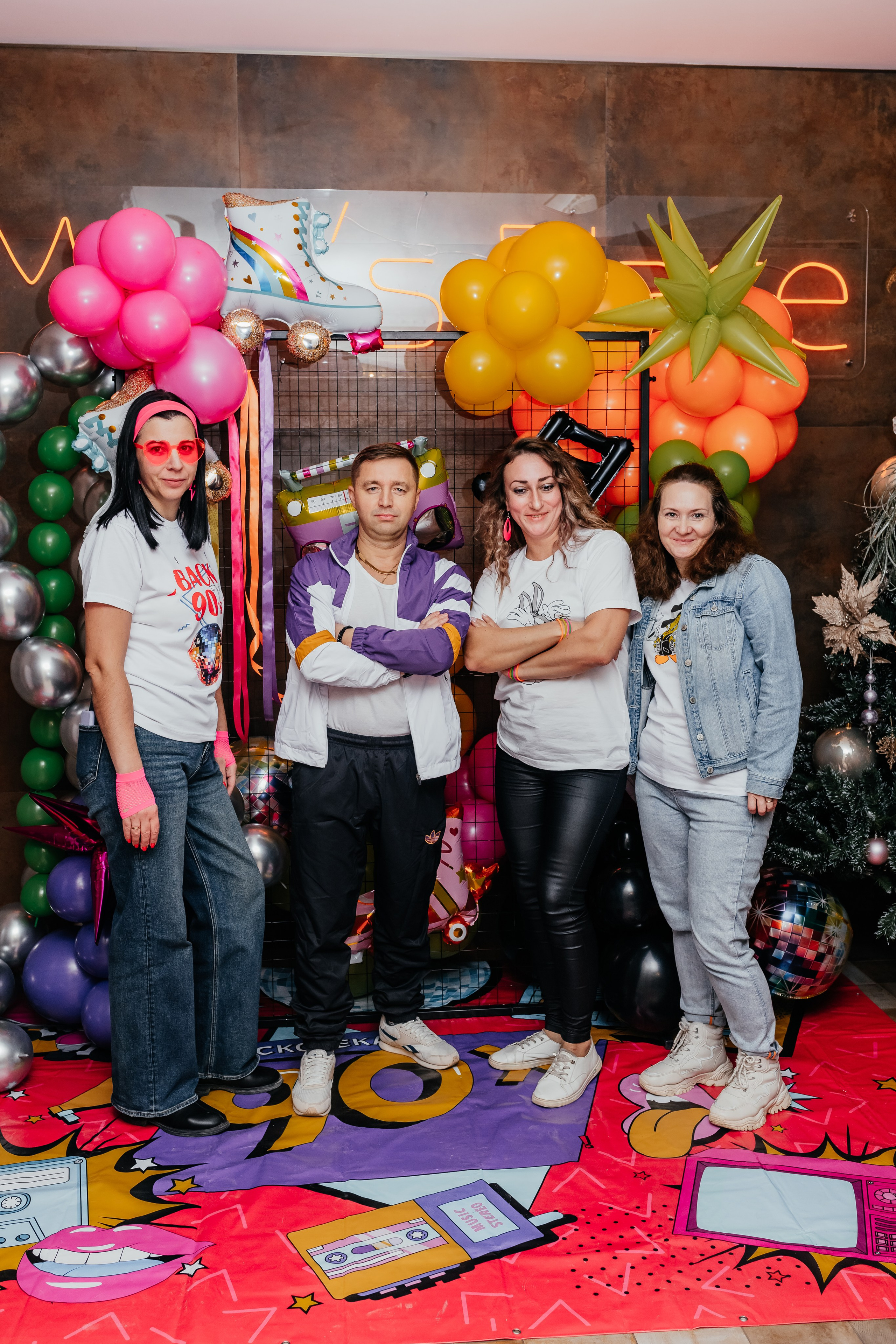 Корпоратив 90е. Семейный и домашний фотограф в Москве и МО Королева Валерия