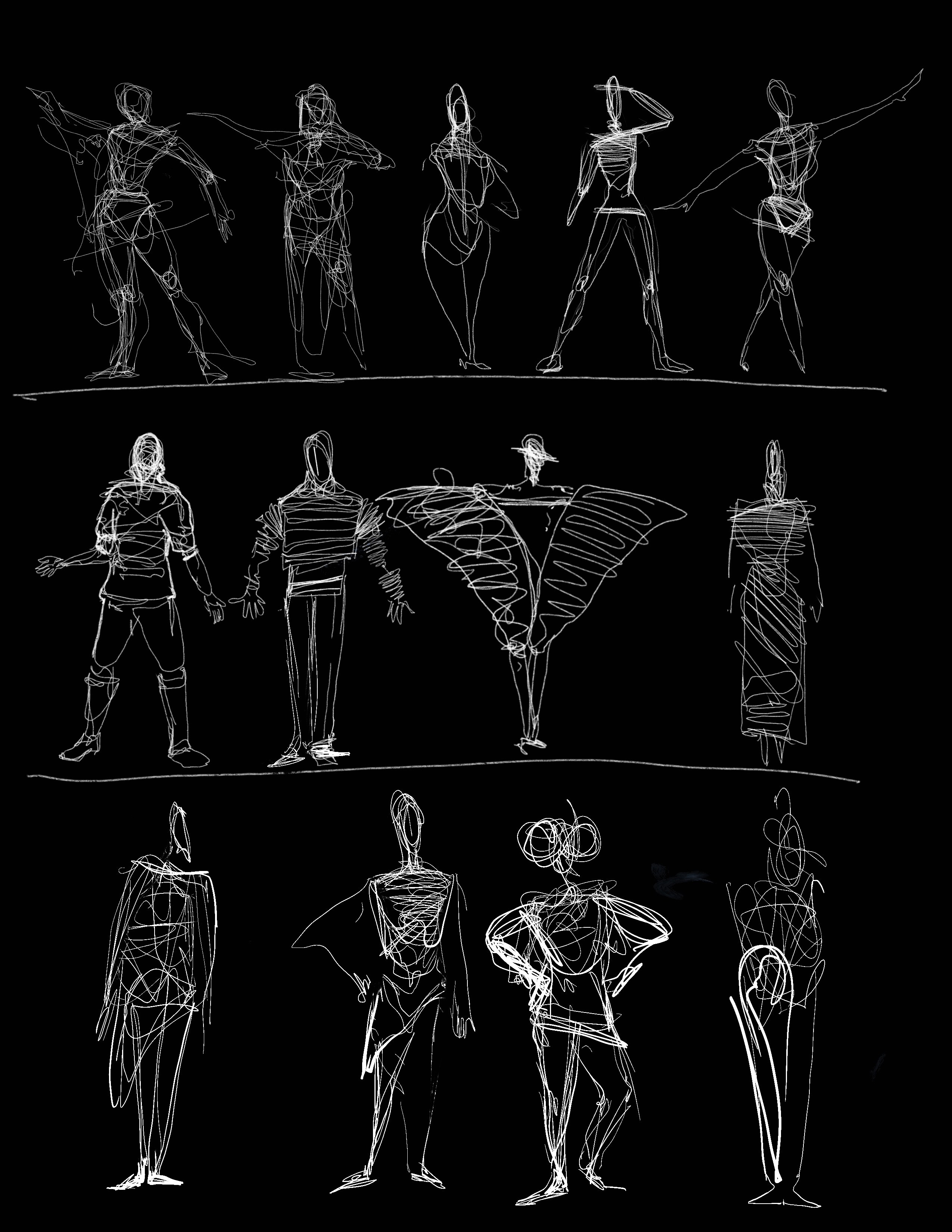 SKETCHBOOK. Munina Dina. Set design portfolio