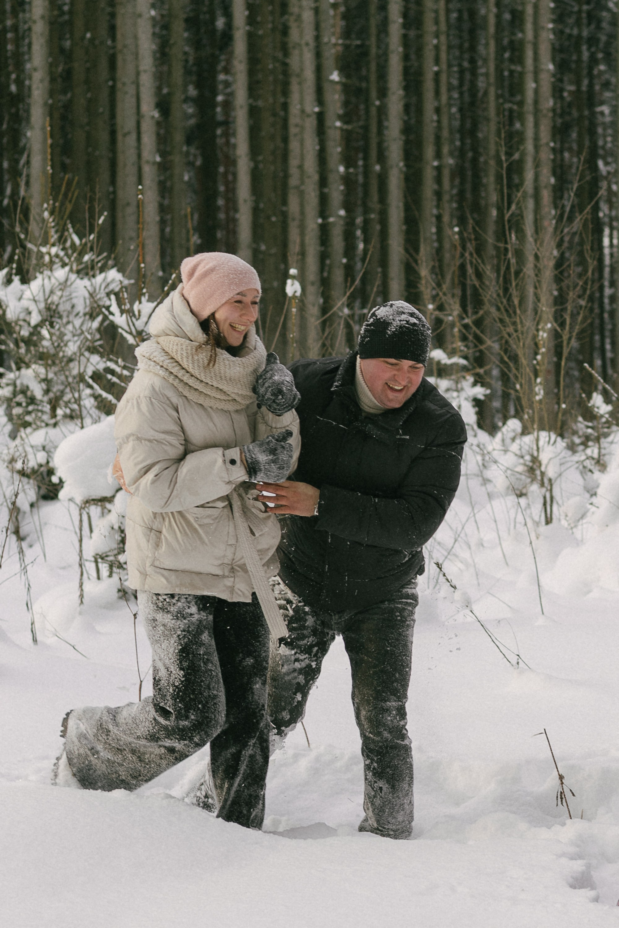 Теплые эмоции Холодной зимы. Семейный фотограф в Москве Анастасия Марти