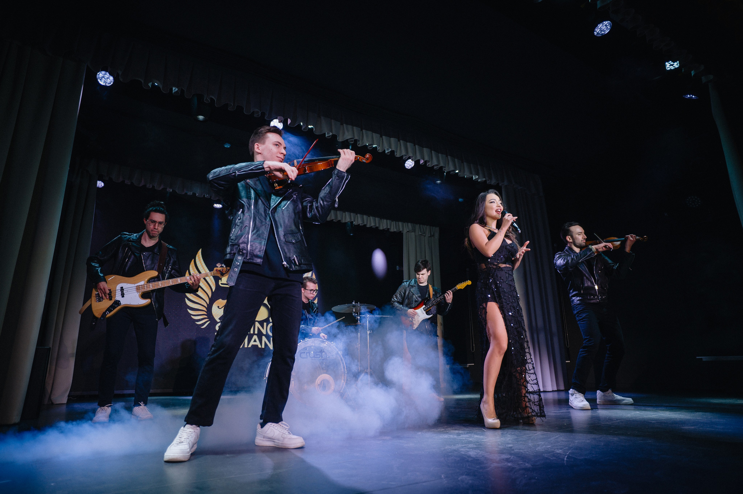 Strings Men. Just Brass