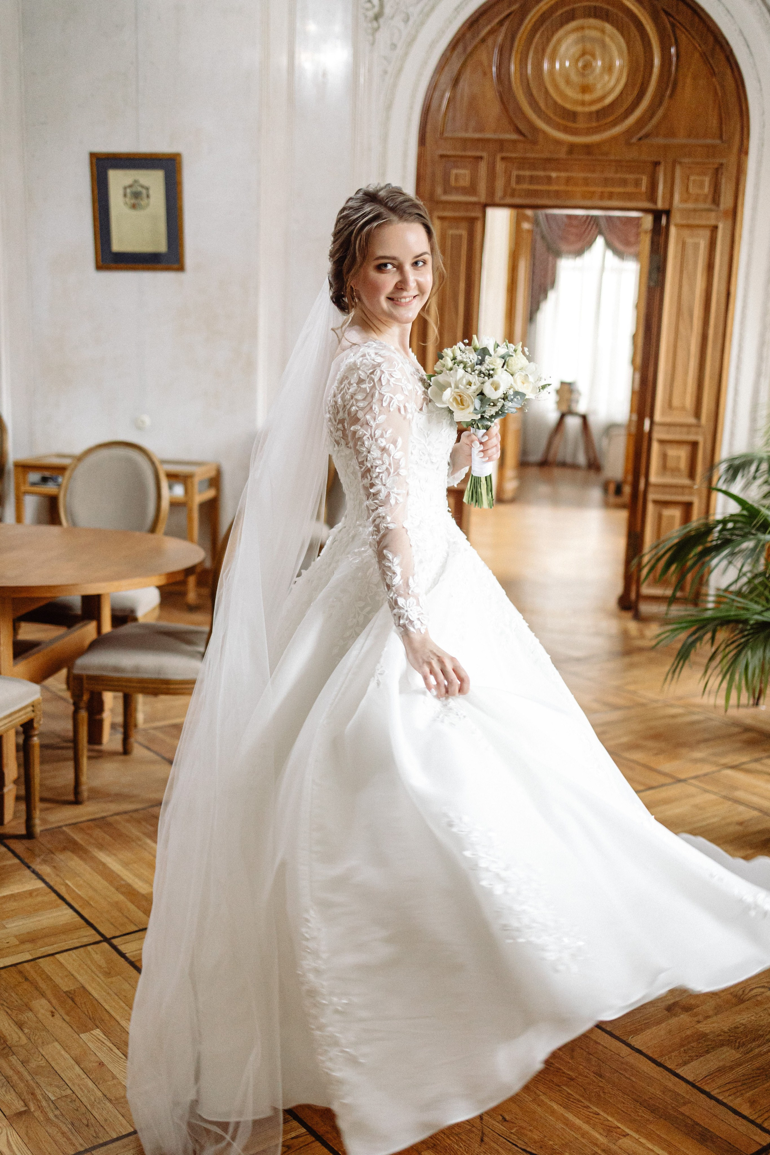 Библиотека имени Пушкина. Свадебный фотограф Маргарита Глумскова