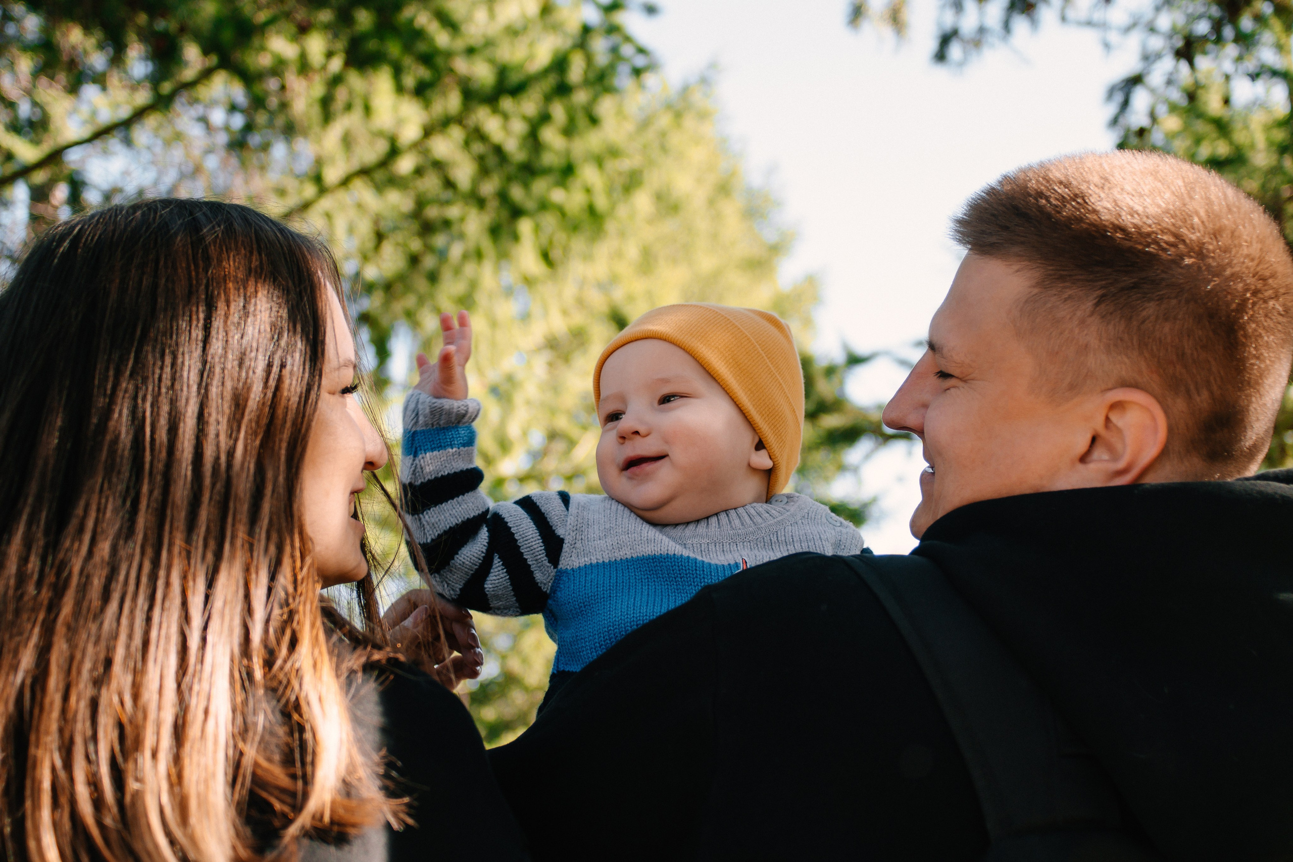 Серебряковы. Сквер Алое Поле. Фотограф в Челябинске Любовь Денисенко