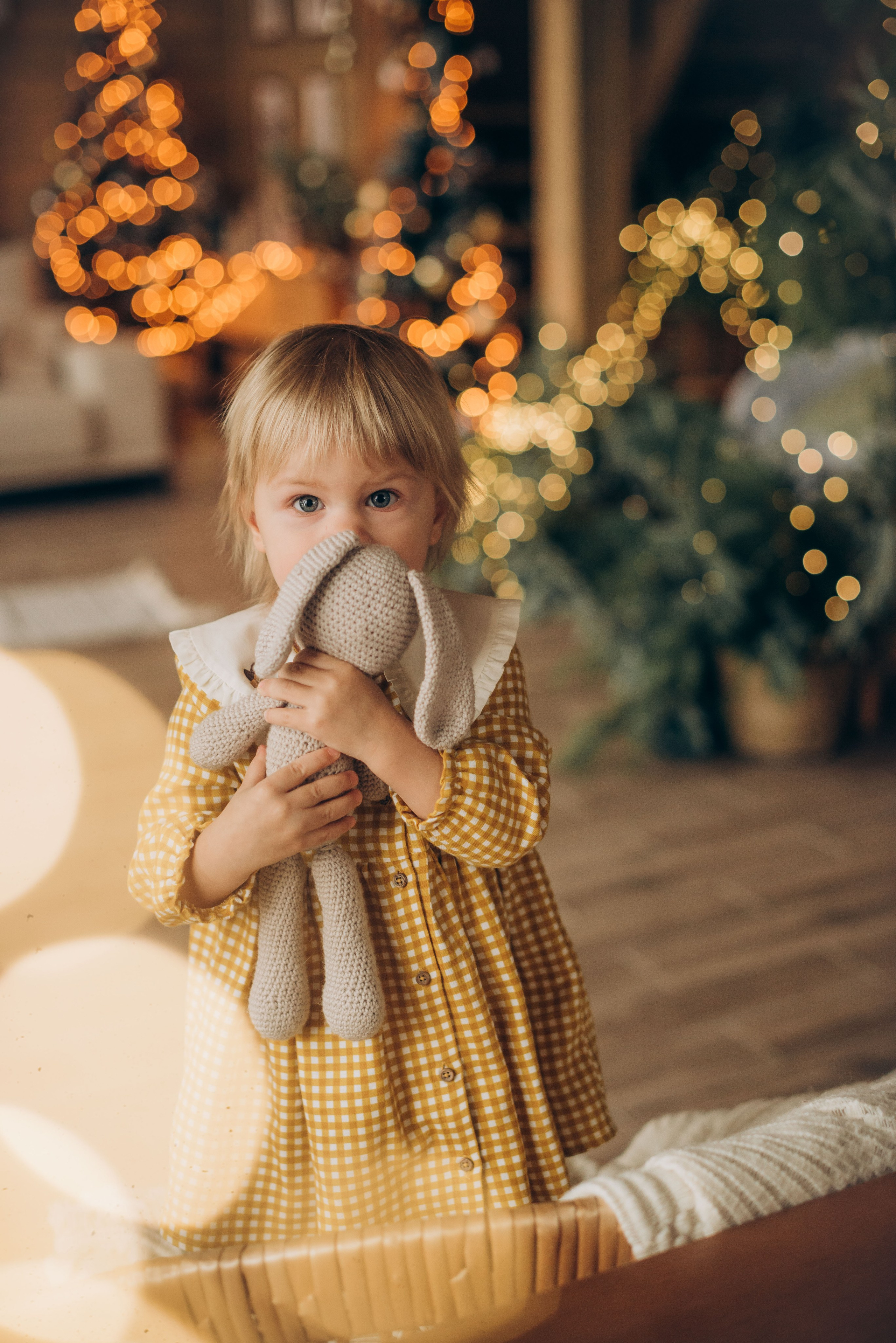 Семейная новогодняя фотосессия в студии. Семейный фотограф в Домодедово и Москве Елена Пичугина