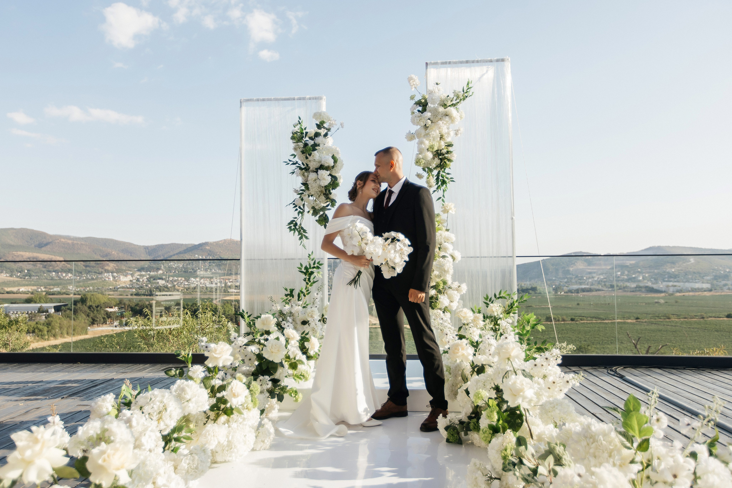 Андрей и Алина. Винодельня 78 Балаклава. Фотограф Анна Лейман. Севастополь