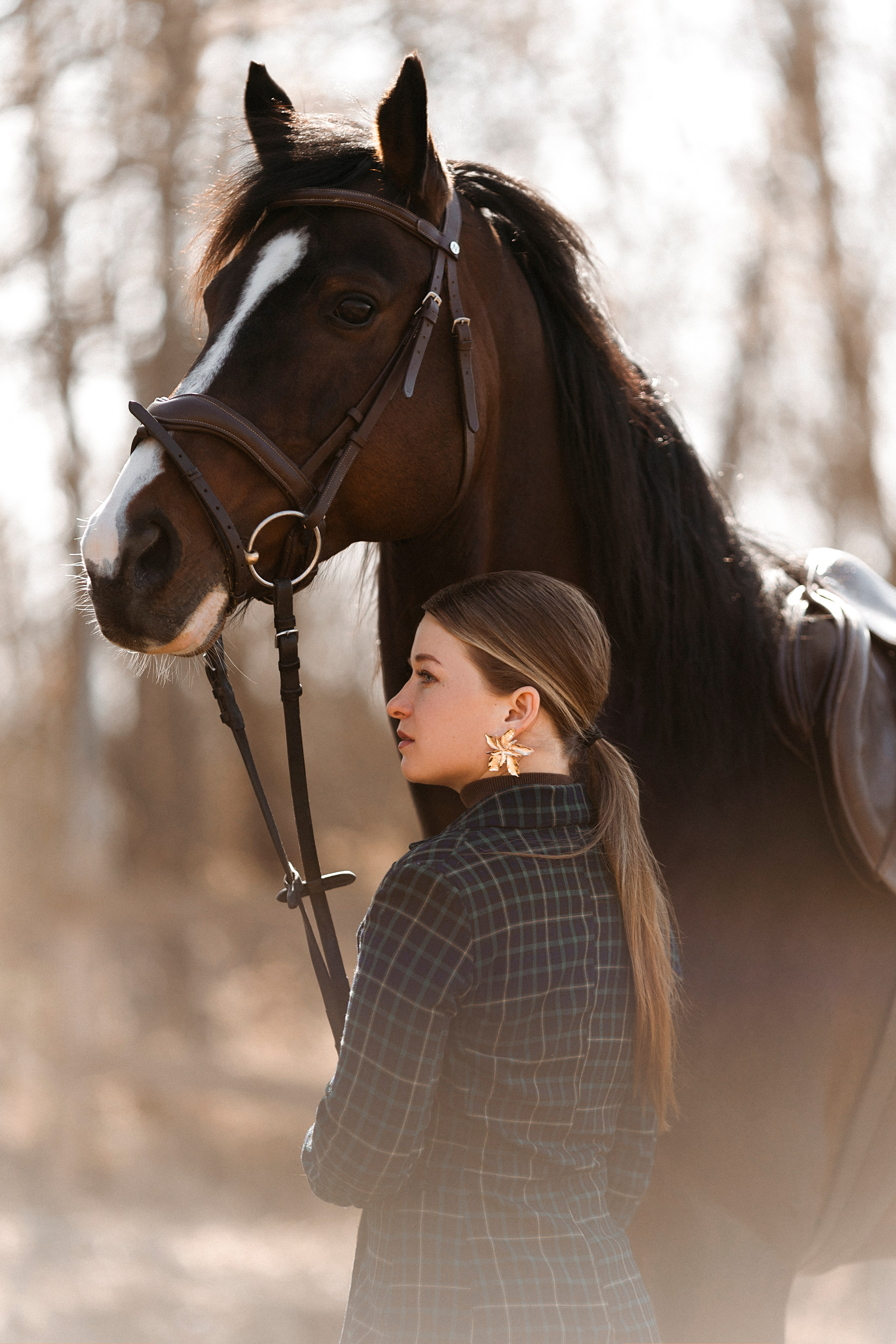 Съемки с лошадьми. Фотограф Хабаровск, Ангелина