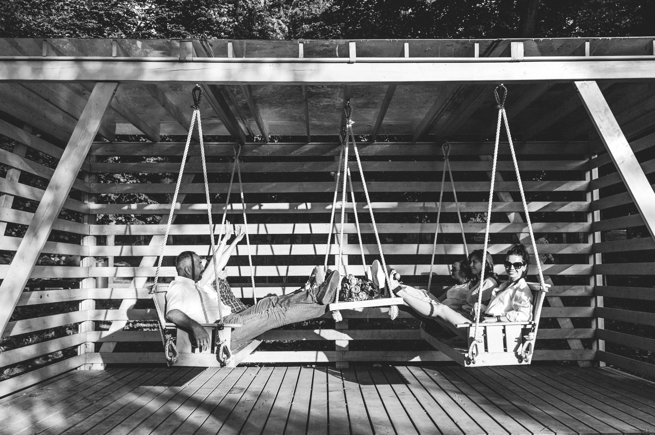 Семейная фотосессия в парке Горького. Семейный фотограф в Москве Елена Снегирева