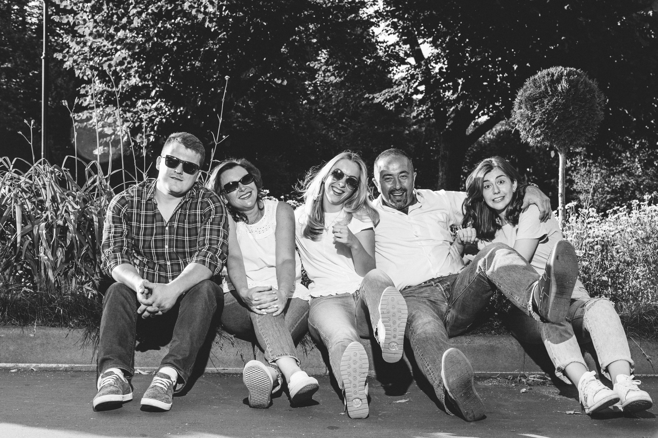 Семейная фотосессия в парке Горького. Семейный фотограф в Москве Елена Снегирева