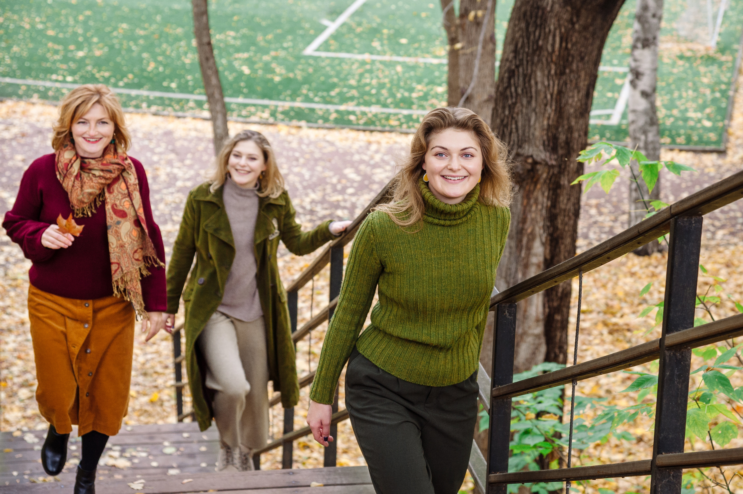 Семейная фотосессия в Нескучном саду. Семейный фотограф в Москве Елена Снегирева
