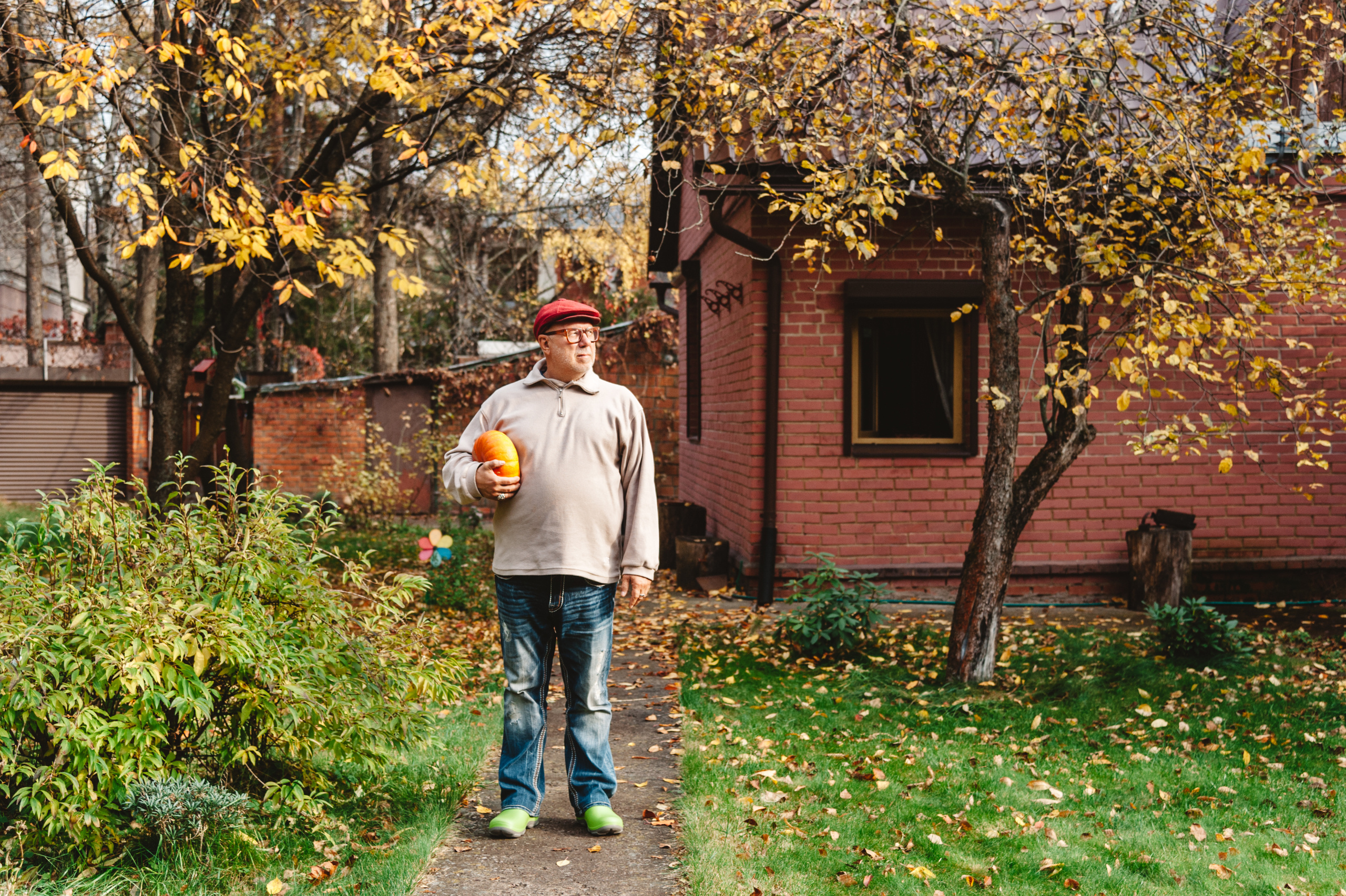 Осенняя семейная фотосессия в Подмосковье. Семейный фотограф в Москве Елена Снегирева