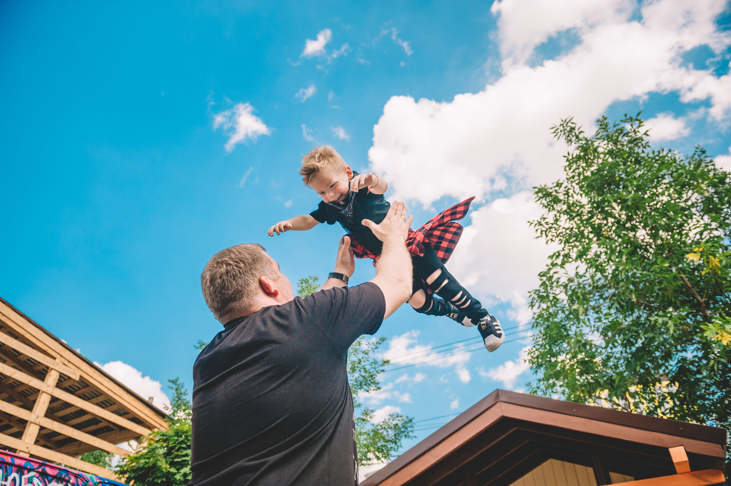 Семейная фотосессия на дизайн-заводе Флакон. Семейный фотограф в Москве Елена Снегирева