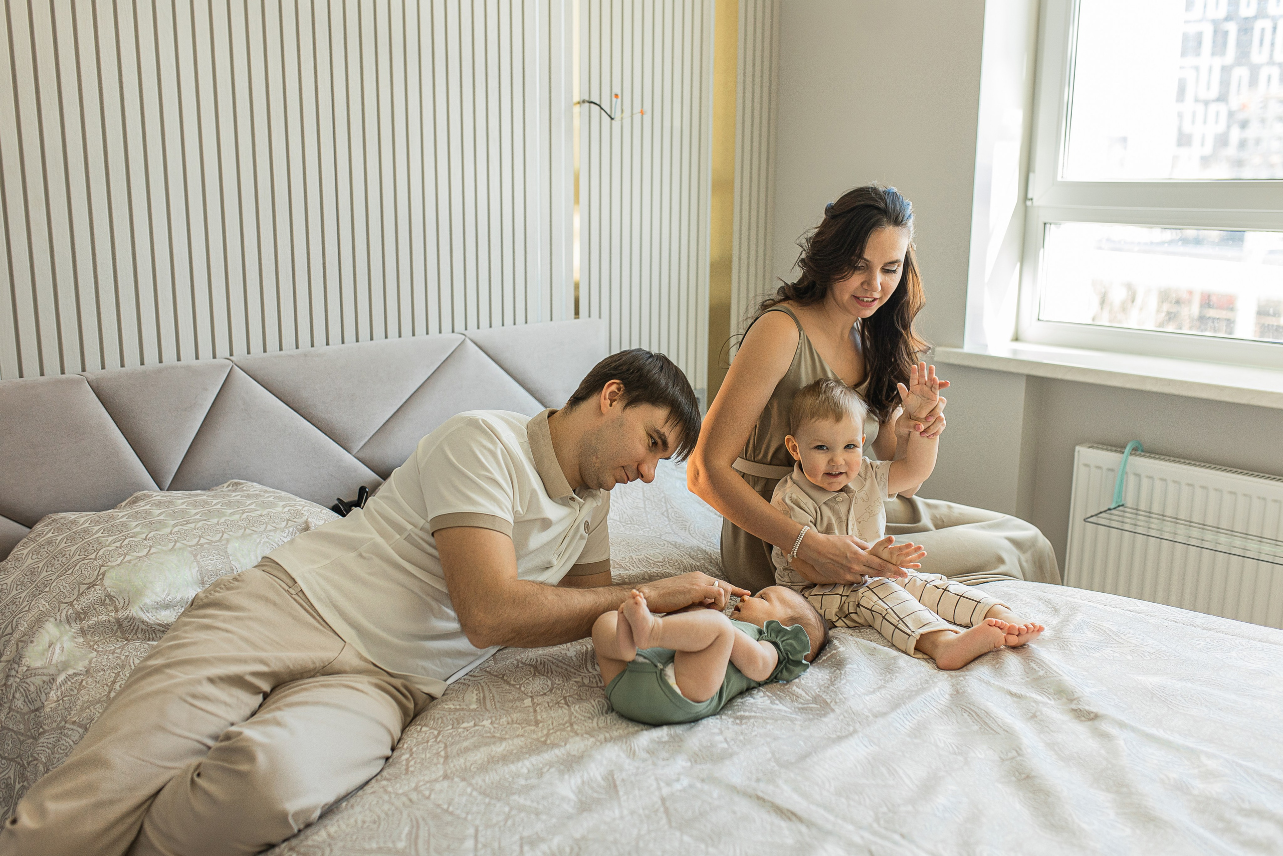 Домашняя семейная съемка. Семейный и женский фотограф в Москве Надежда Воробьева