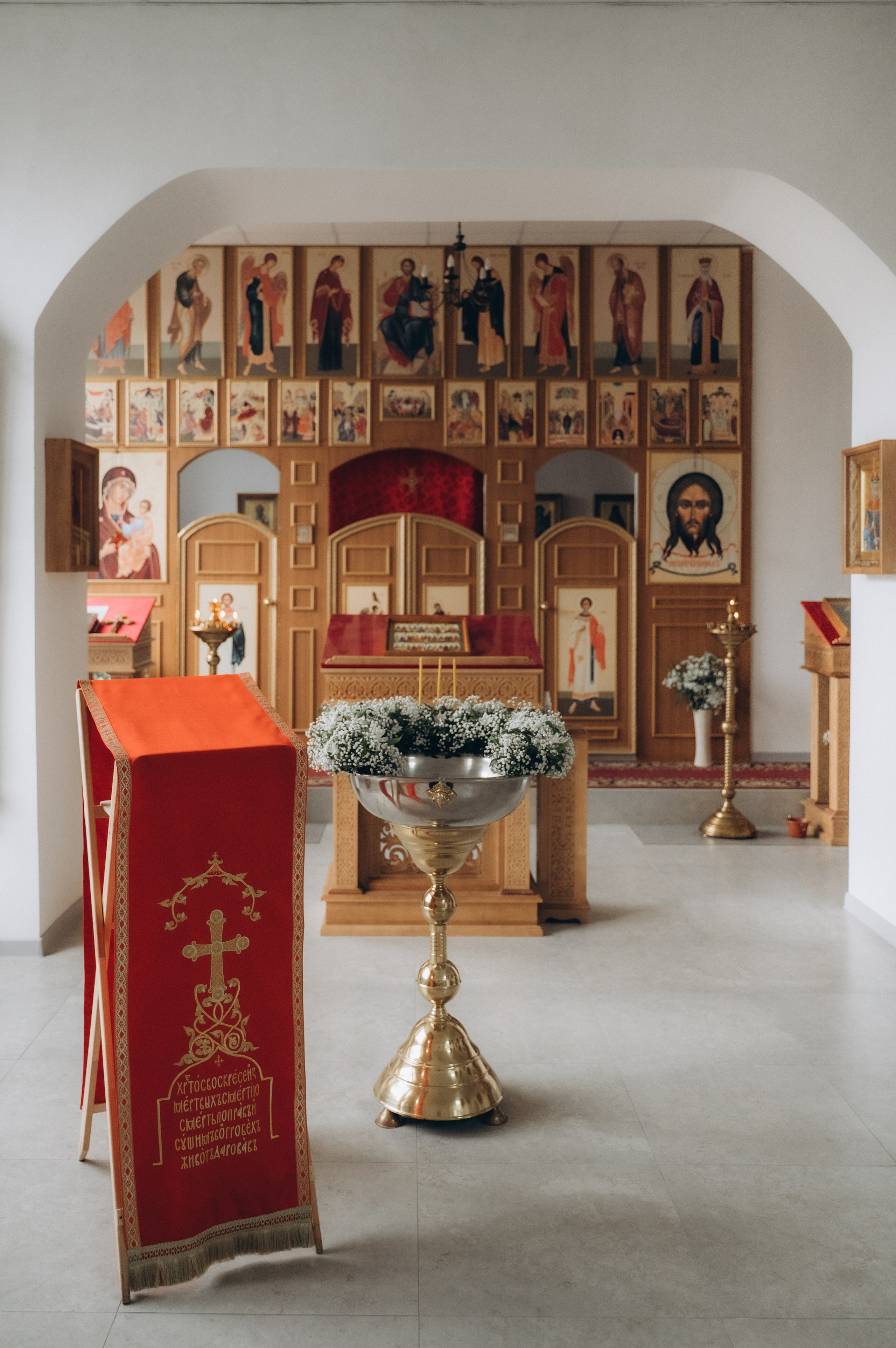 Крещение Ромы (Приход храма святой Равноапостольной княгини Ольги). Семейный фотограф в Минске Дарья Дреко