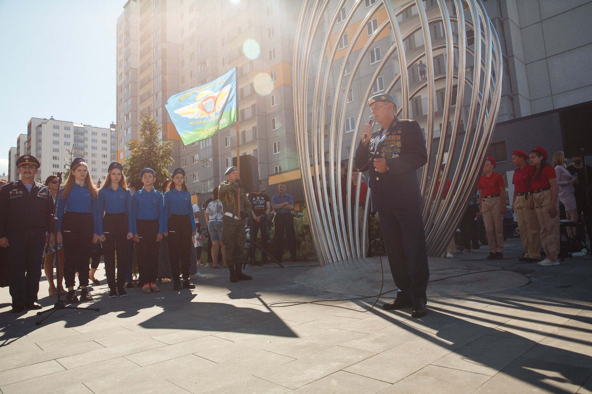 ОТКРЫТИЕ ПАМЯТНИКА. Рабочая сторона — бизнес портрет и репортаж в Санкт-Петербурге