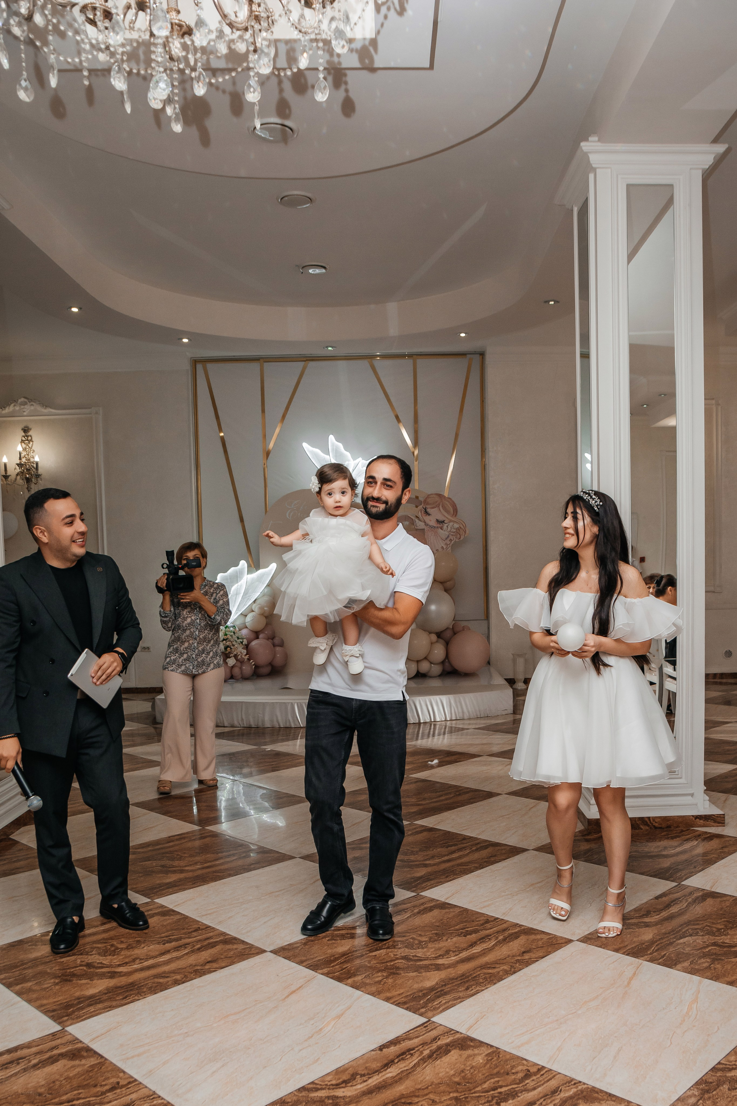 Съемка банкета на годик. Семейный и детский фотограф Кущ Наташа