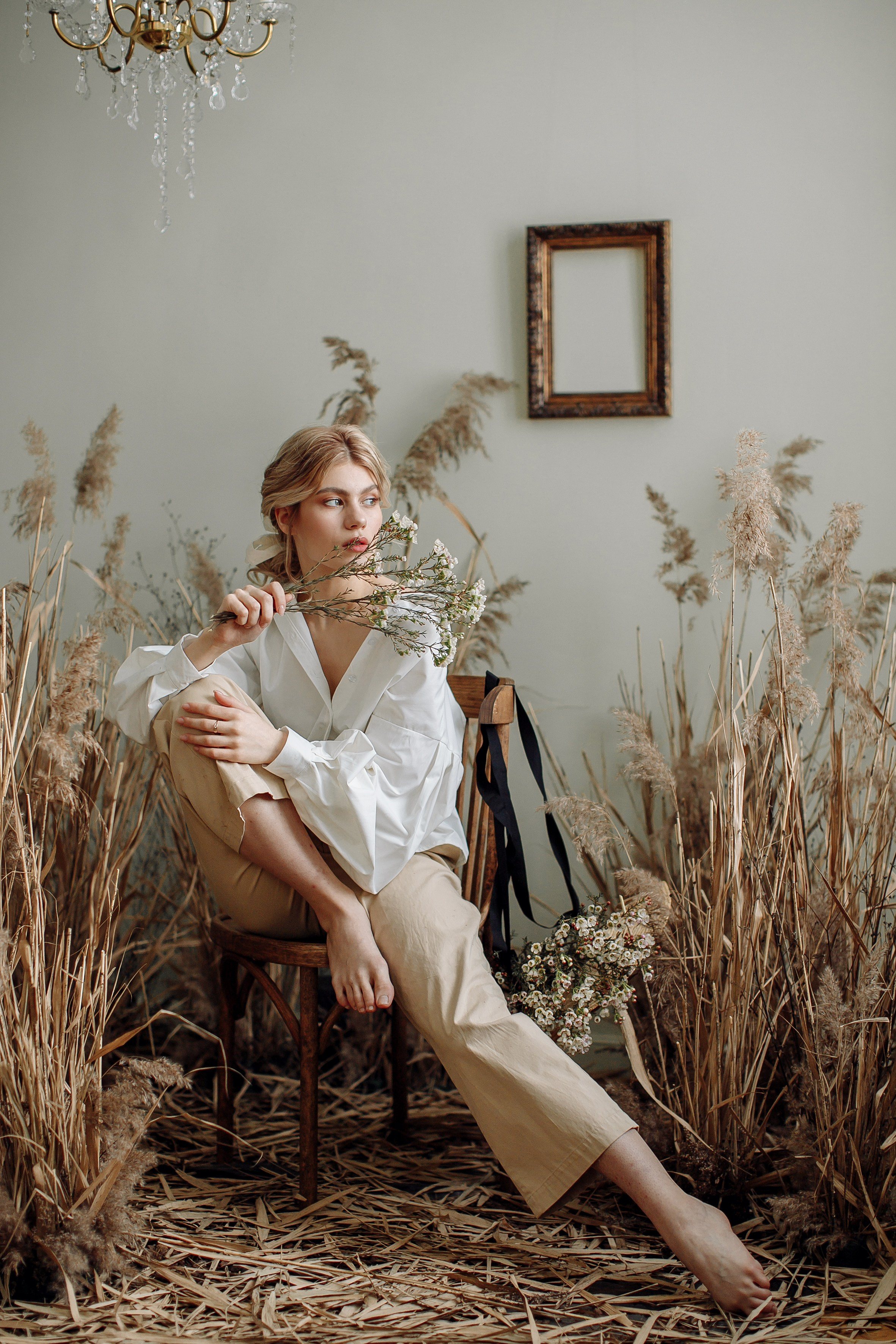 Портретная фотосессия Насти. Свадебный фотограф Москва