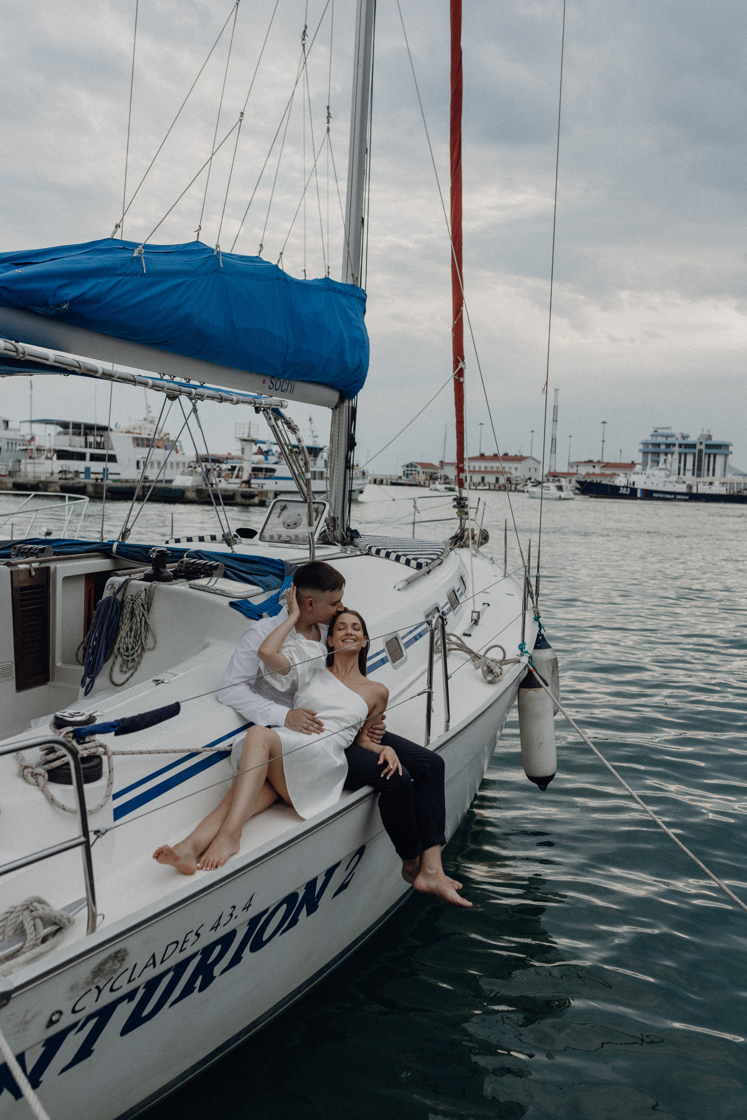 Яхта. Семейный и свадебный фотограф в Краснодарском крае и РА Юлия Голуб