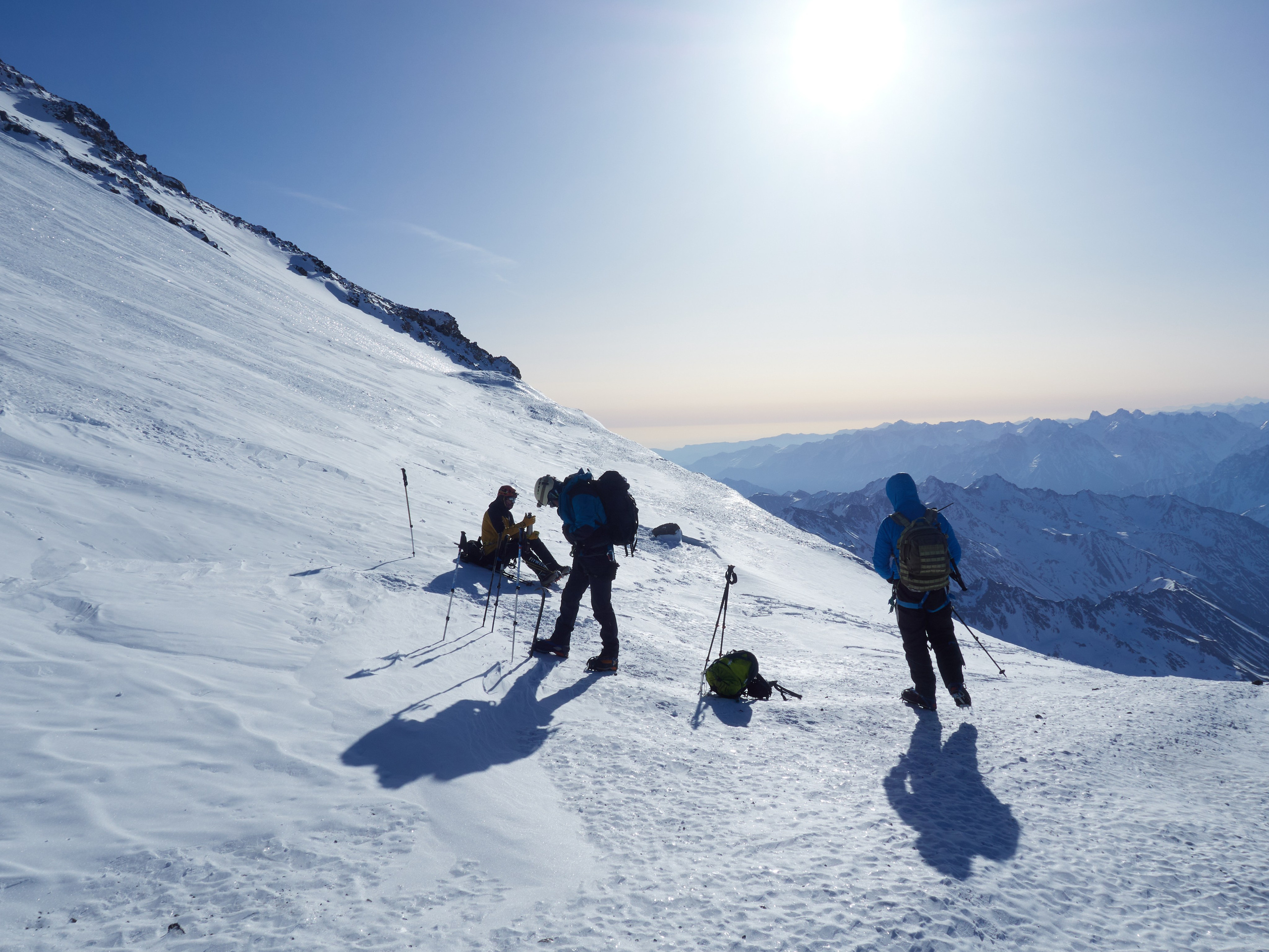 Фотограф на Эльбрусе