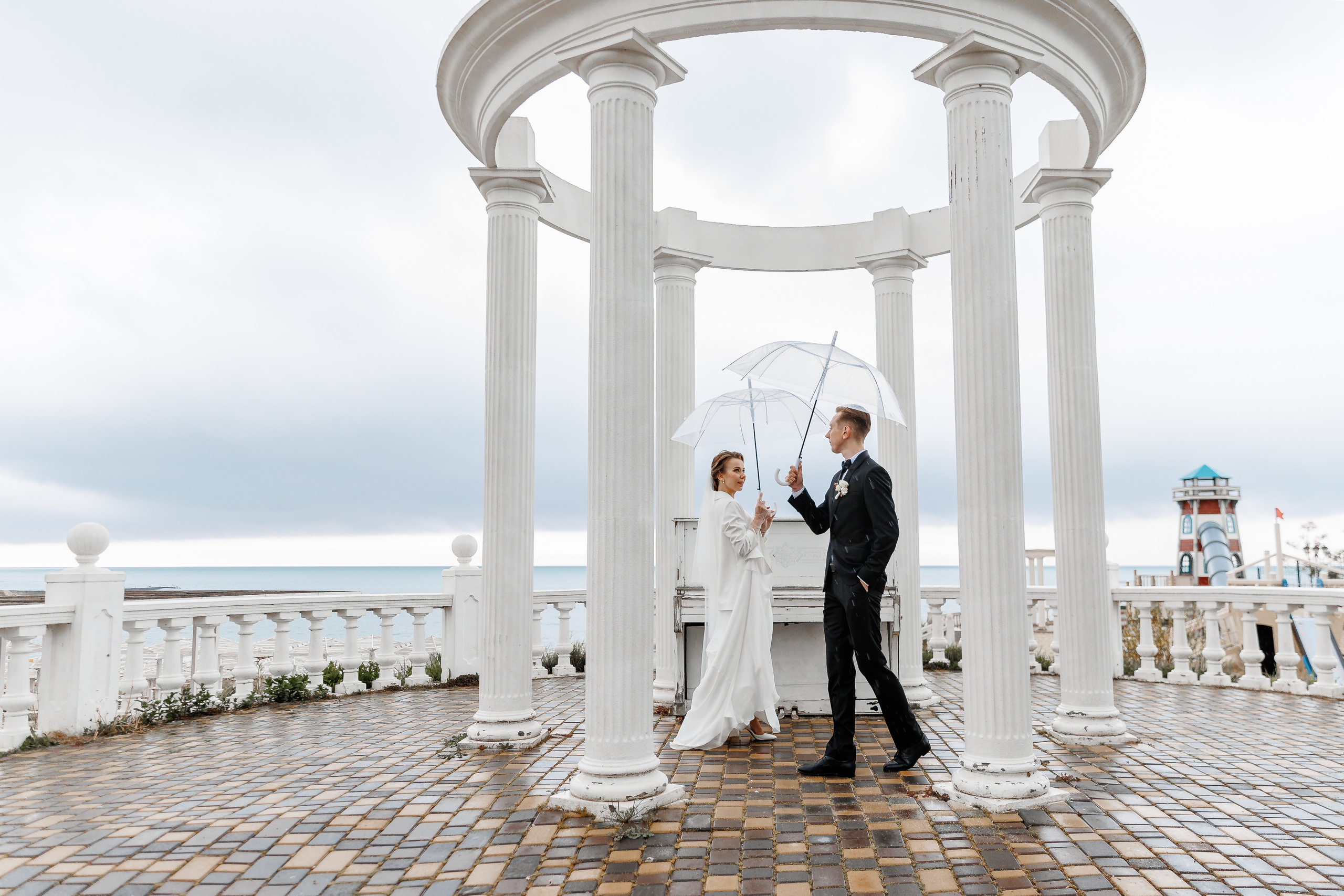 Море, дождь и Севастополь. Анонс свадьбы Григория и Анны. Свадебный фотограф в Крыму и Севастополе Ольга Баскакова