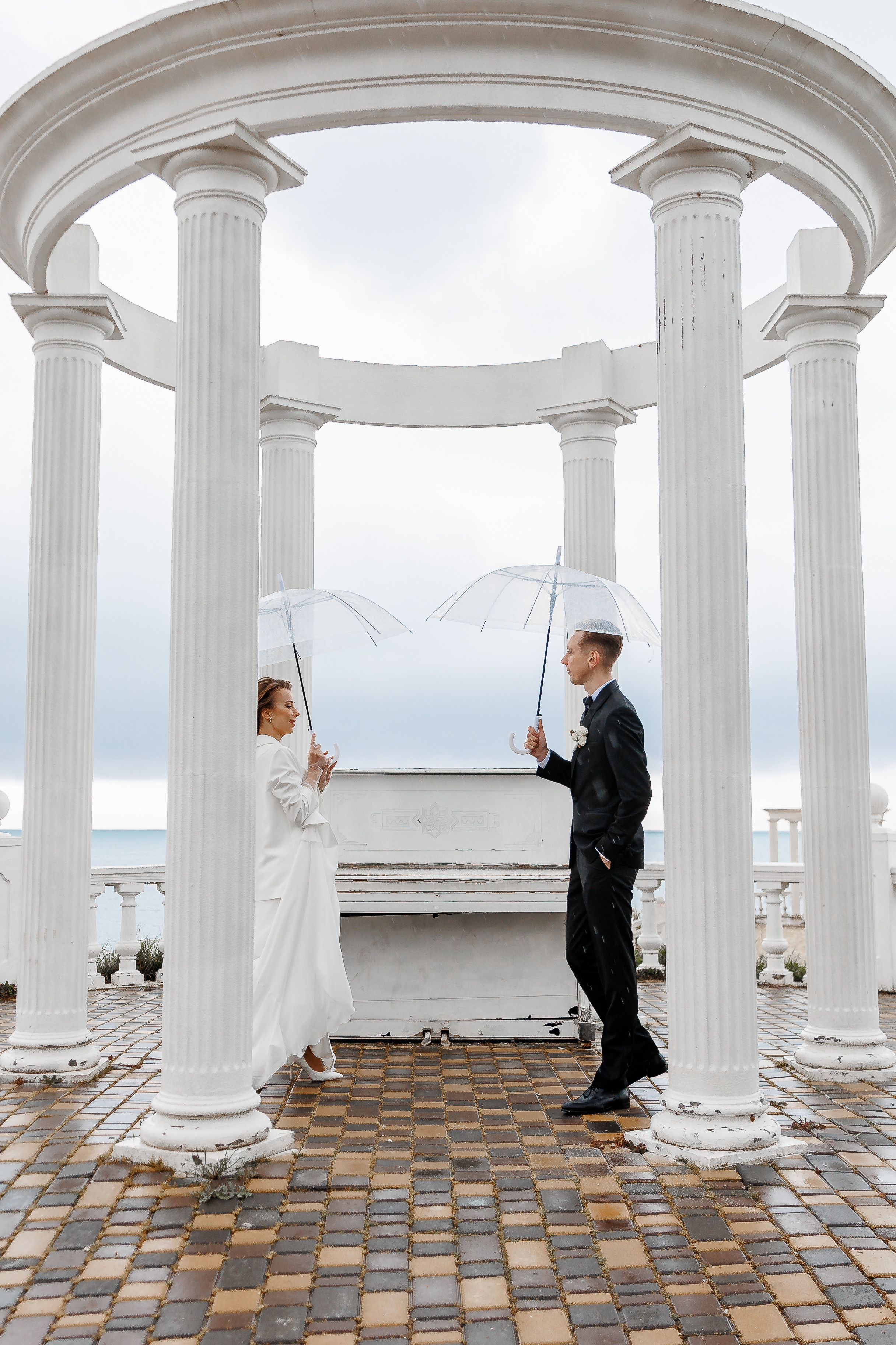 Море, дождь и Севастополь. Анонс свадьбы Григория и Анны. Свадебный фотограф в Крыму и Севастополе Ольга Баскакова