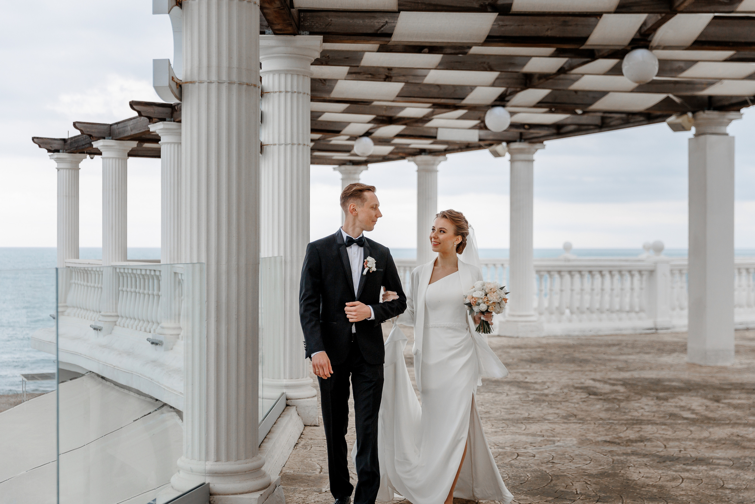 Море, дождь и Севастополь. Анонс свадьбы Григория и Анны. Свадебный фотограф в Крыму и Севастополе Ольга Баскакова