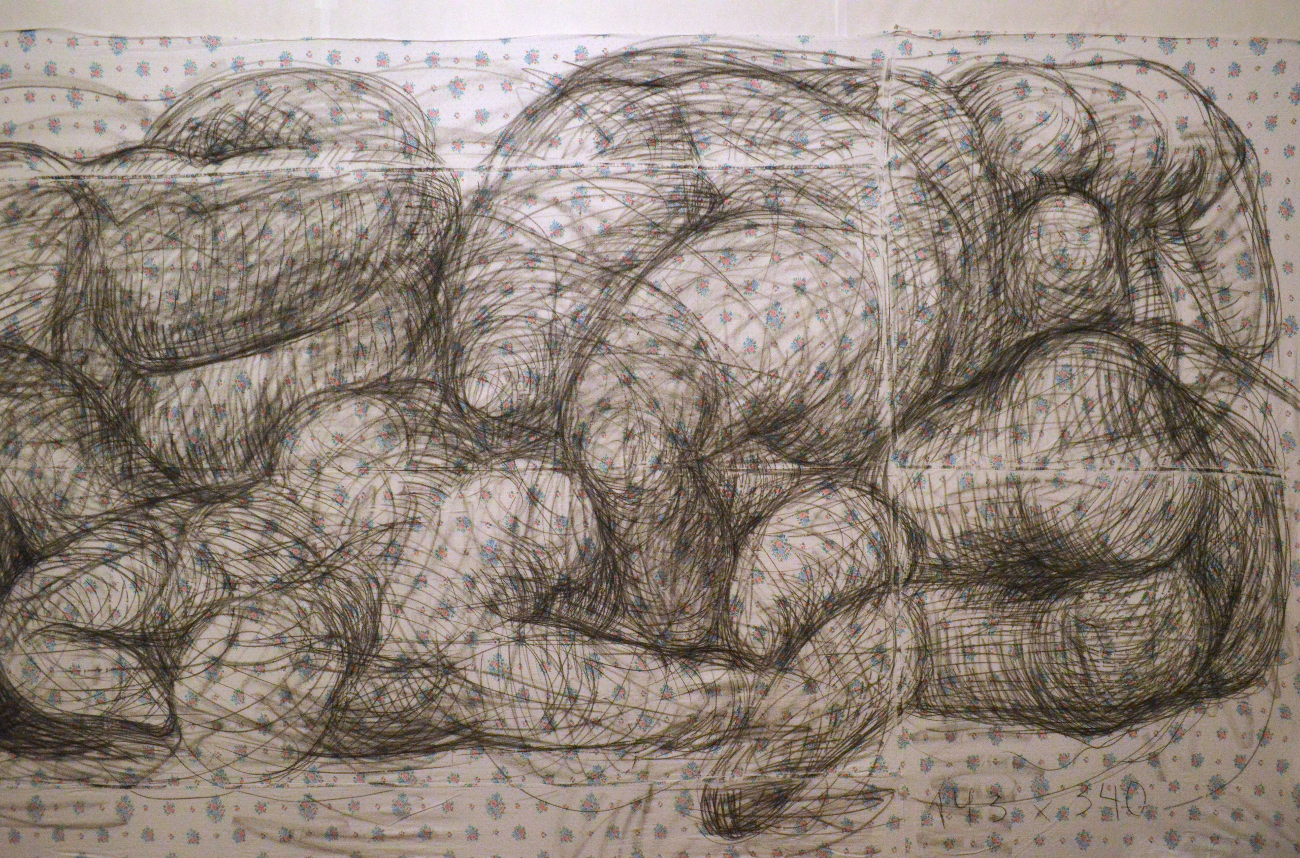 " Графические фрески» 2025. Лилия Ким. Междисциплинарный художник