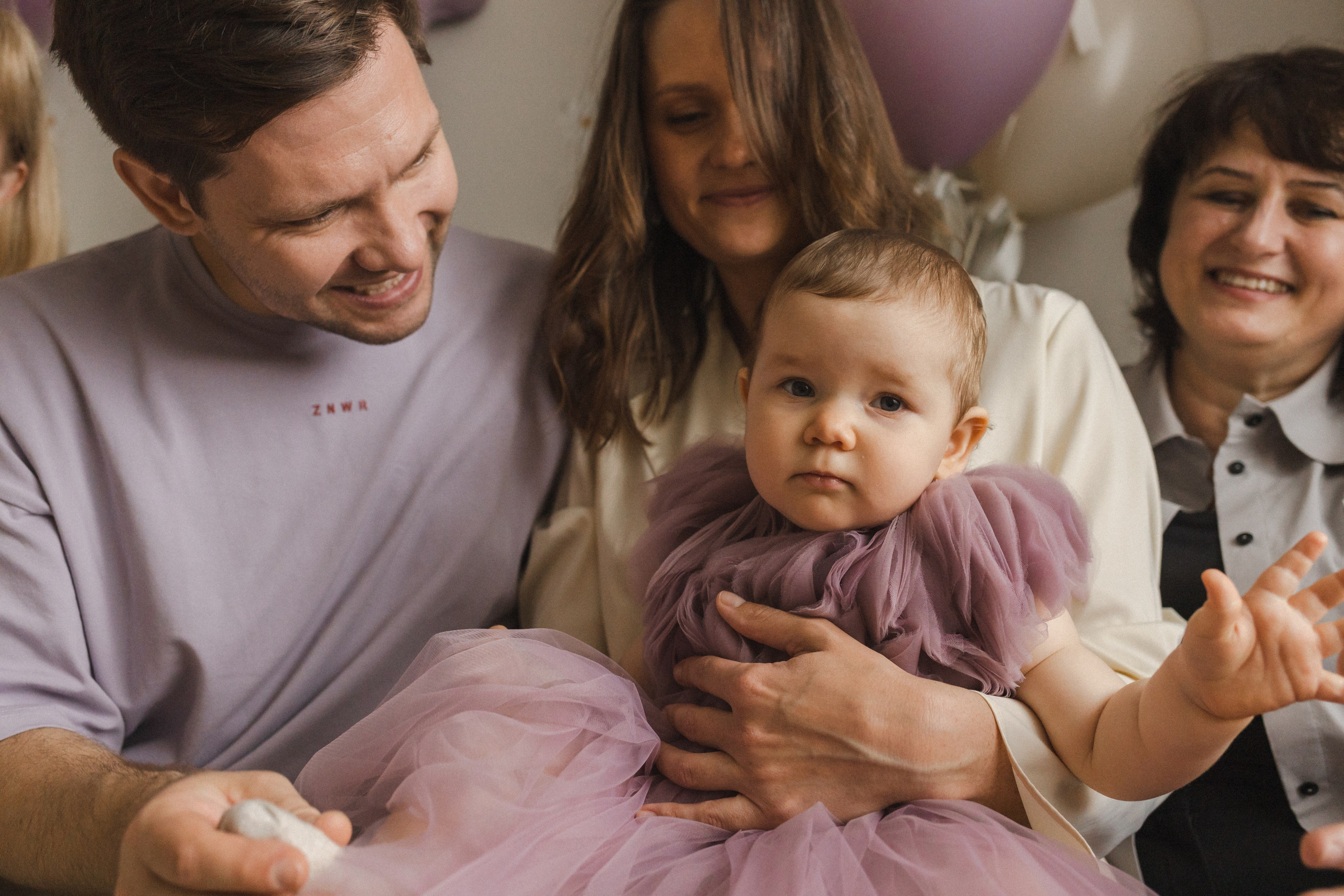 Аглае 1 годик. Семейный фотограф в Москве
