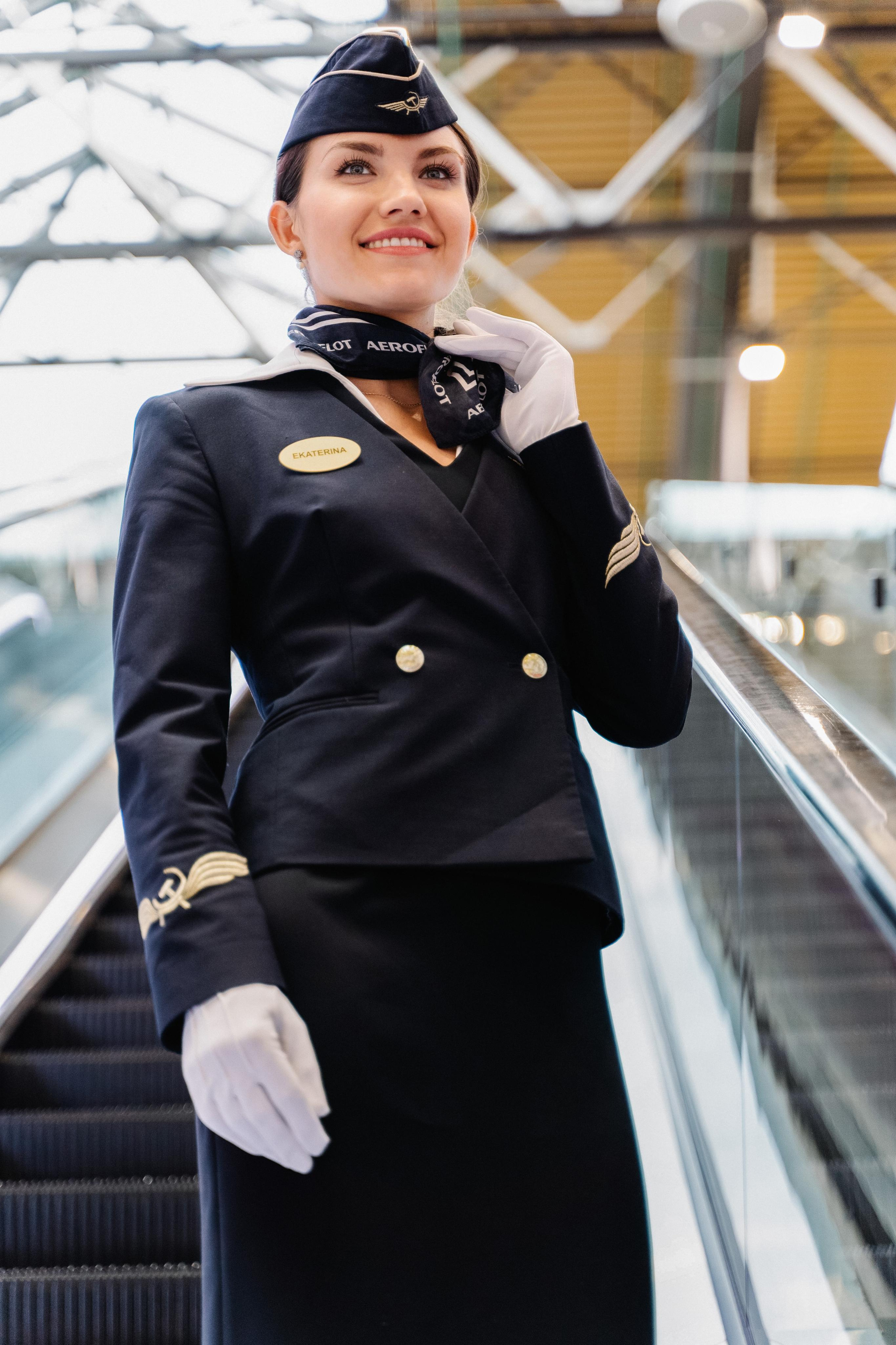 Flight attendant. Forograf|Skåne|Ängelholm