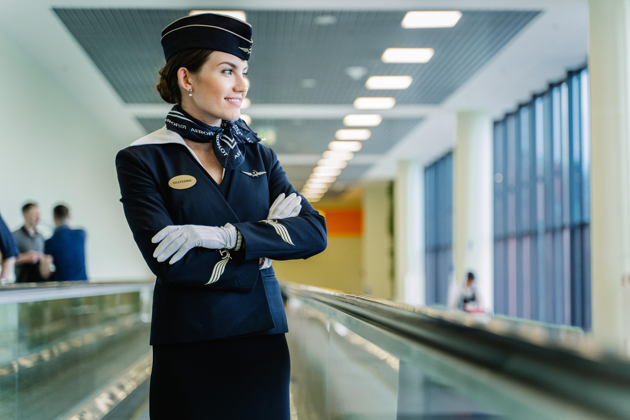 Flight attendant. Forograf|Skåne|Ängelholm