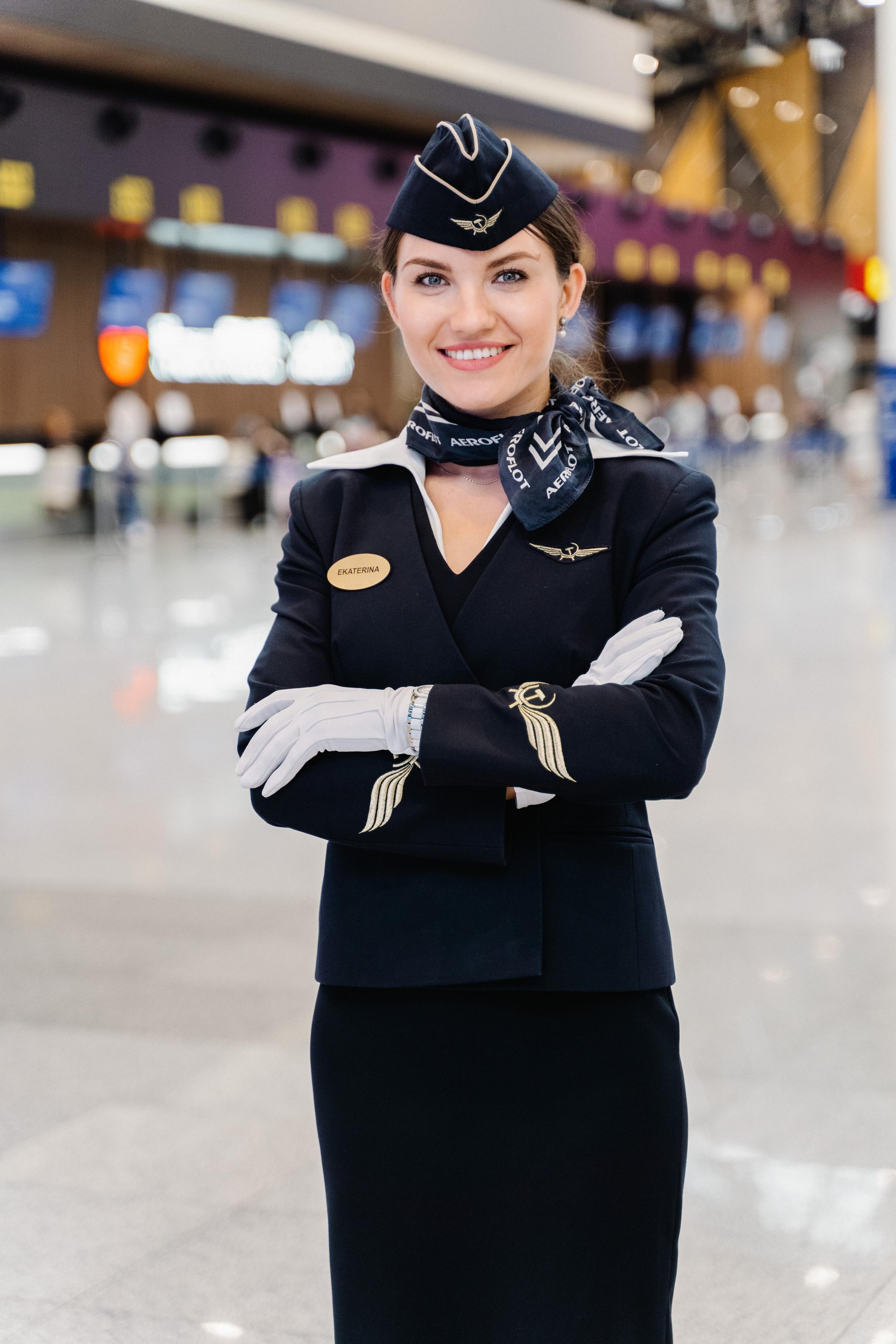 Flight attendant. Forograf|Skåne|Ängelholm