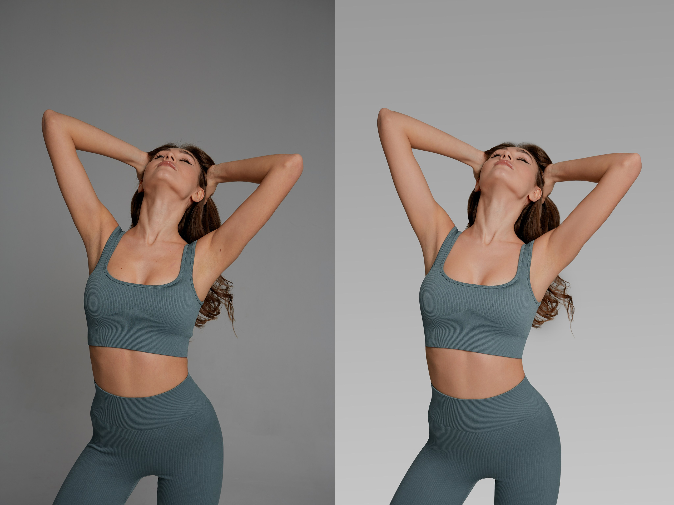 Ретушь портретов для рекламы спортивной одежды — динамика и стиль! | Студия SVITHART