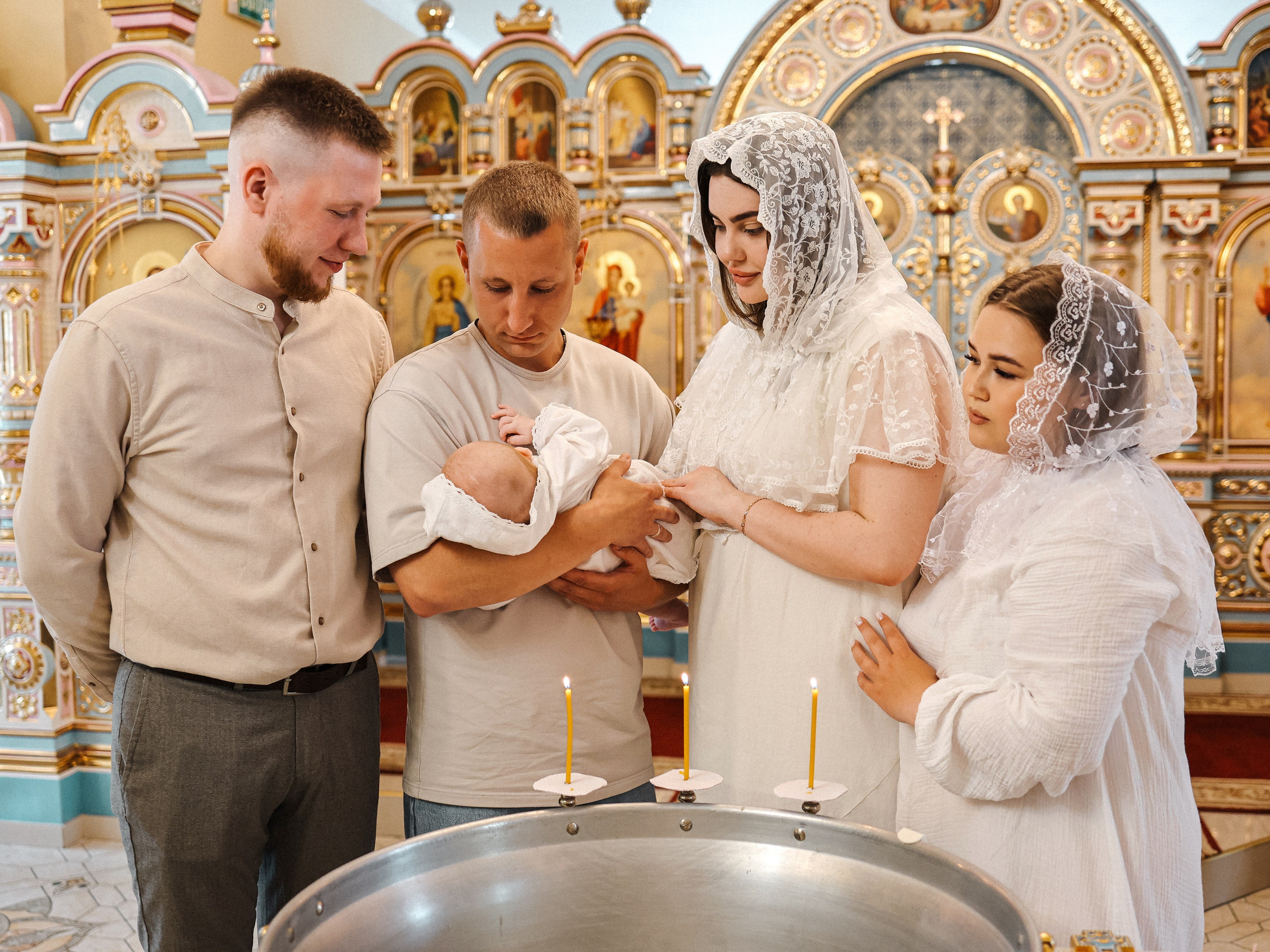 К р е щ е н и е Д е м и д а. Семейный и детский фотограф в  г. Екатеринбурге Холодова Юлия