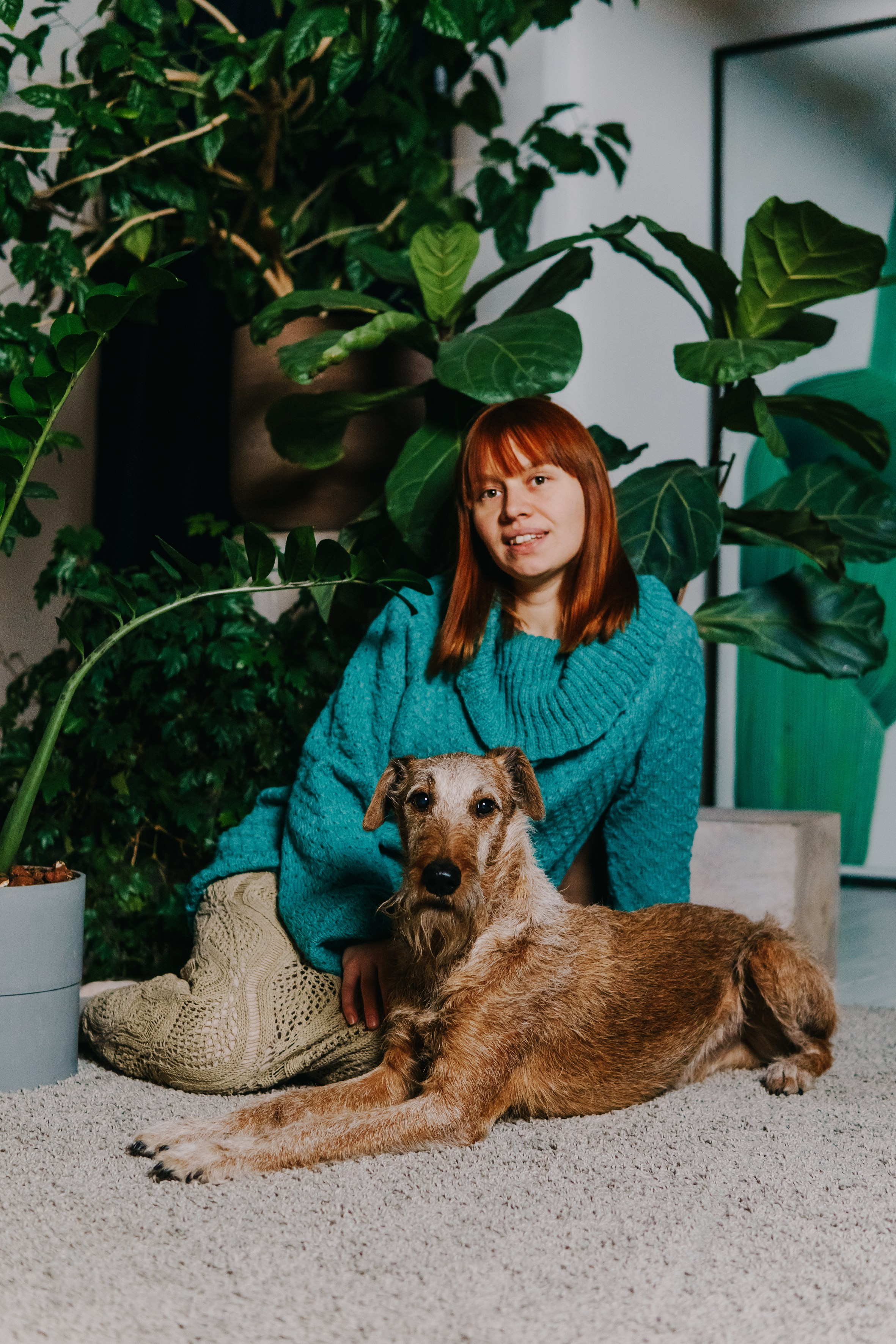 Life with dog. Saamill