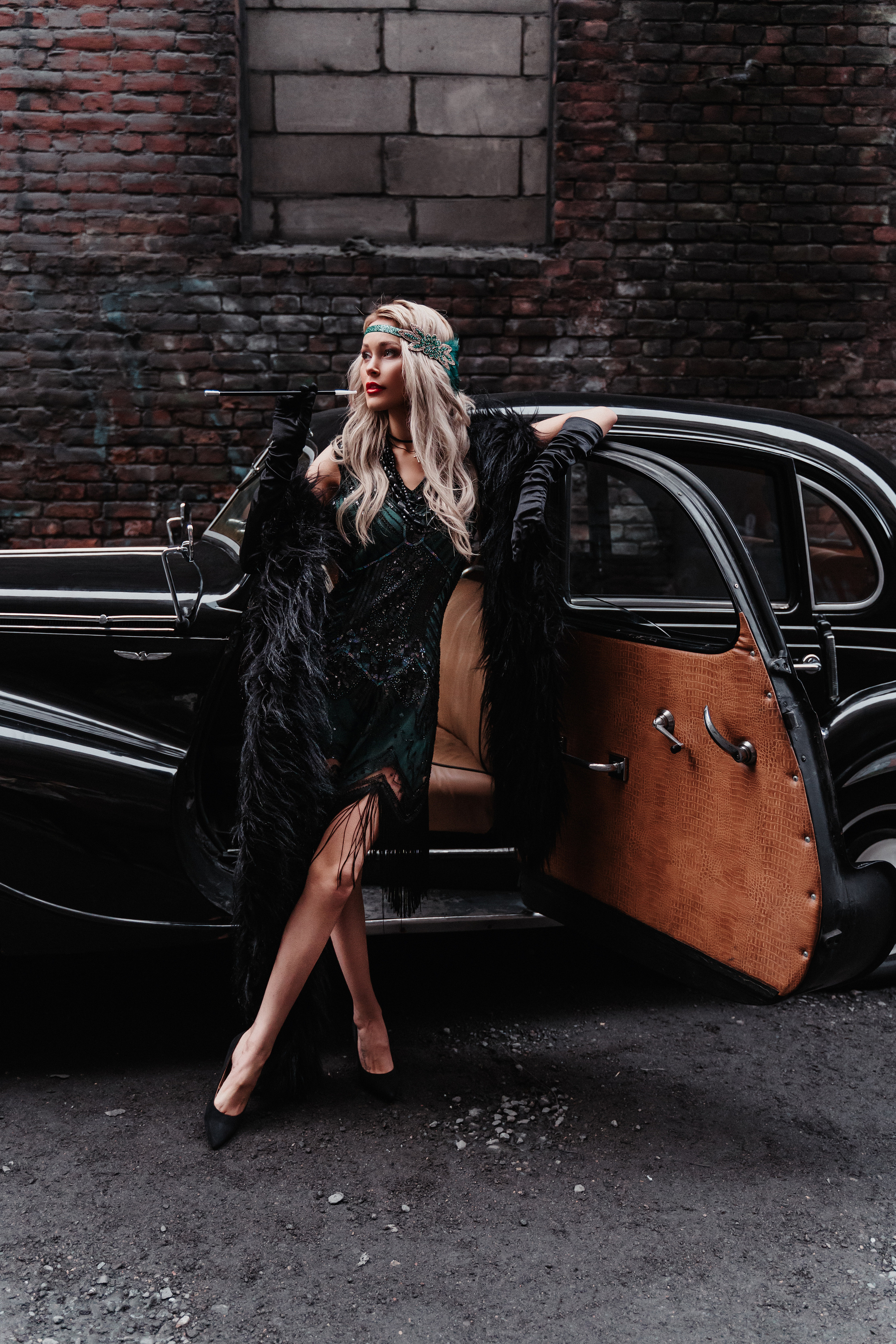 Фотопроект с ретро-автомобилем. Фотограф в Санкт-Петербурге Кудрина Альбина
