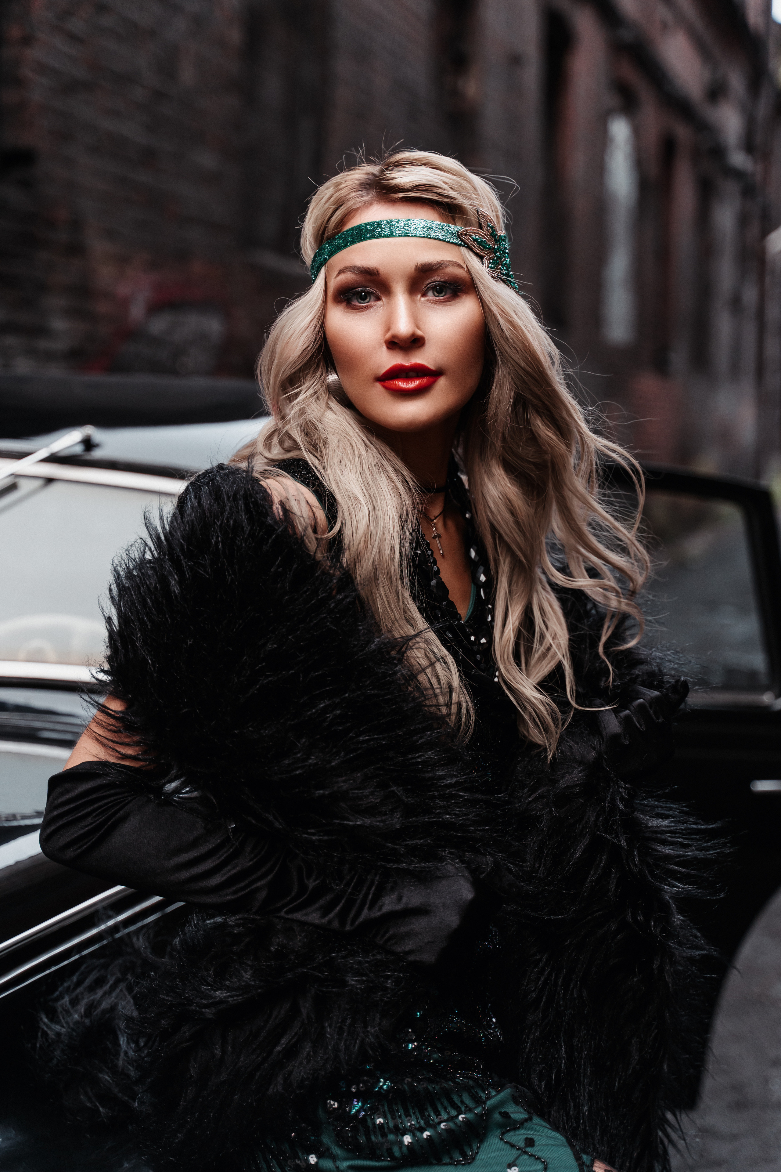 Фотопроект с ретро-автомобилем. Фотограф в Санкт-Петербурге Кудрина Альбина