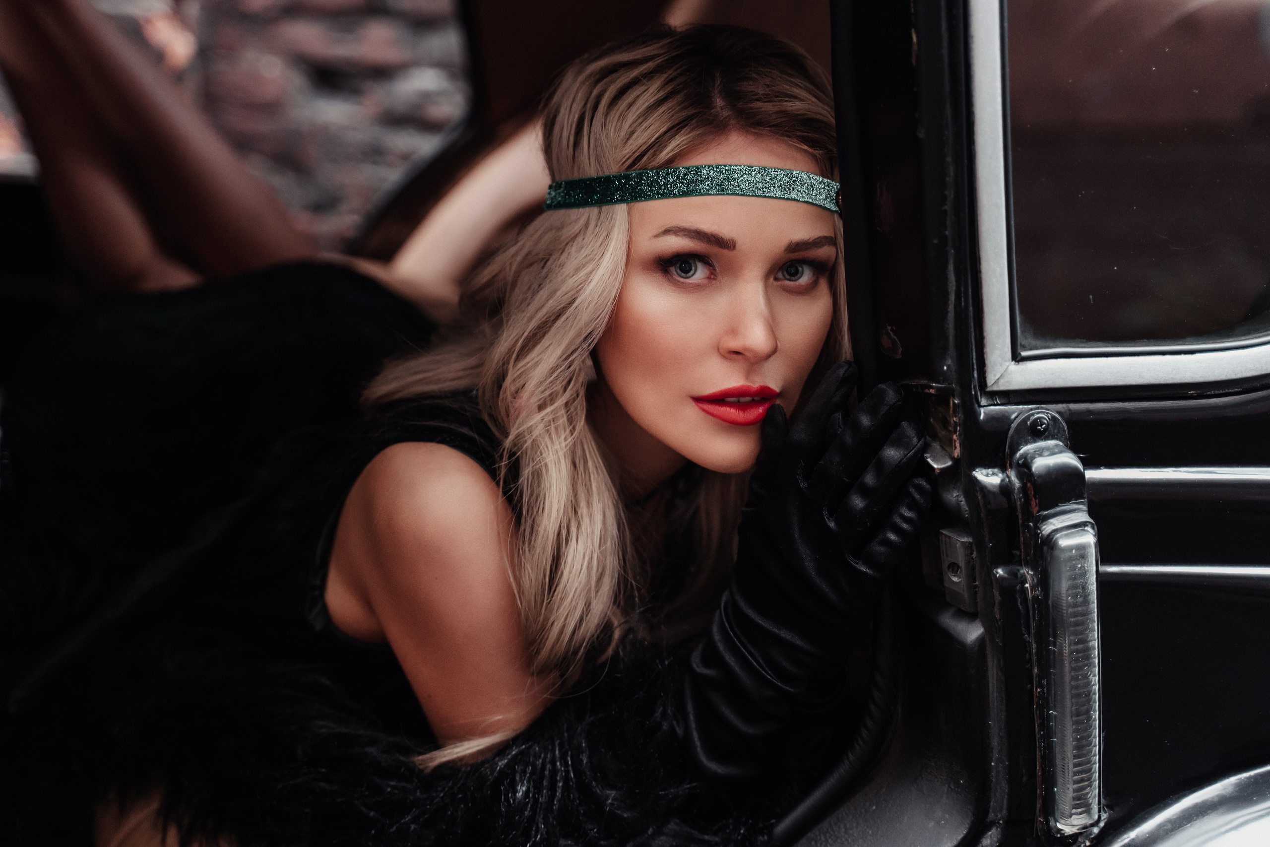 Фотопроект с ретро-автомобилем. Фотограф в Санкт-Петербурге Кудрина Альбина