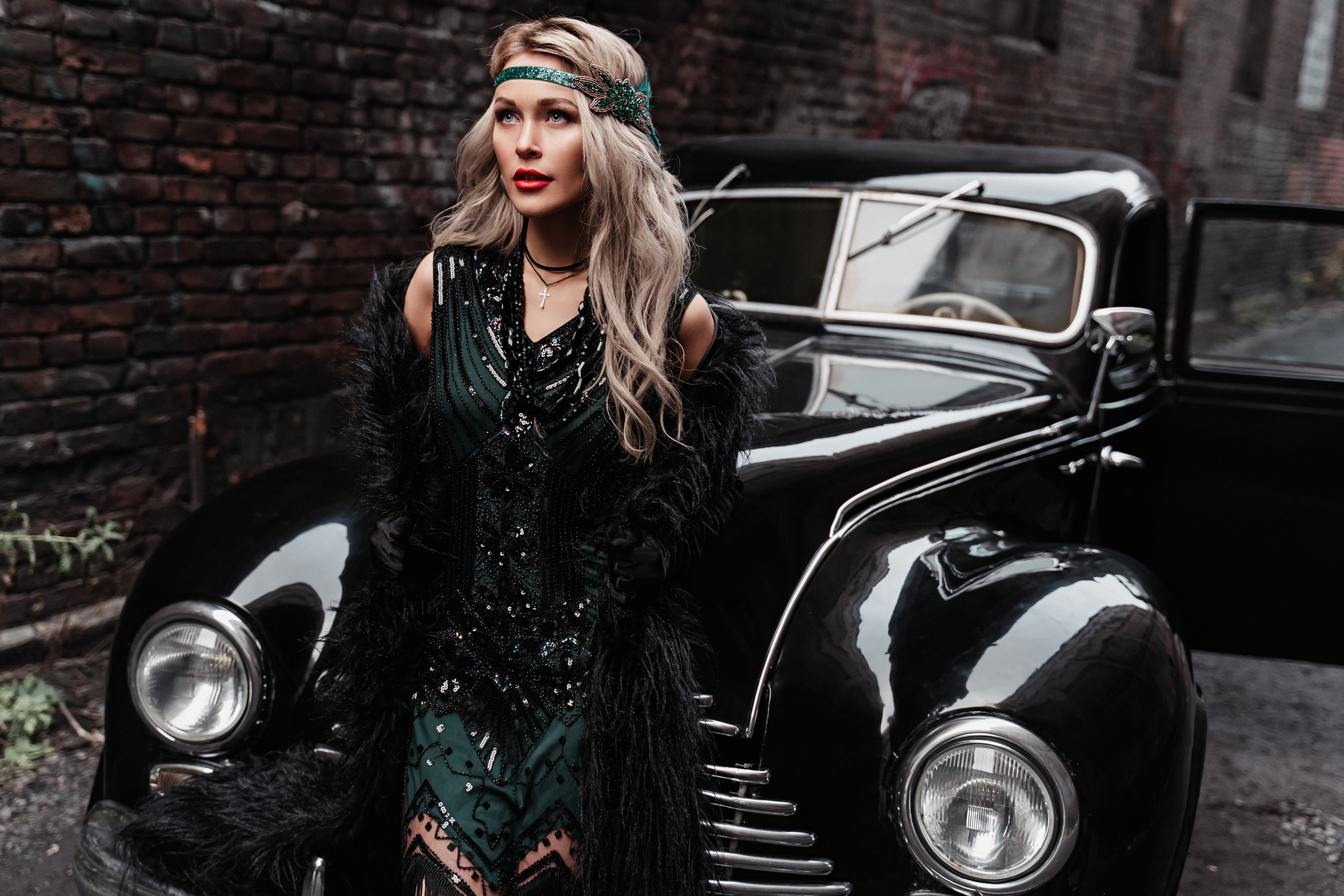 Фотопроект с ретро-автомобилем. Фотограф в Санкт-Петербурге Кудрина Альбина
