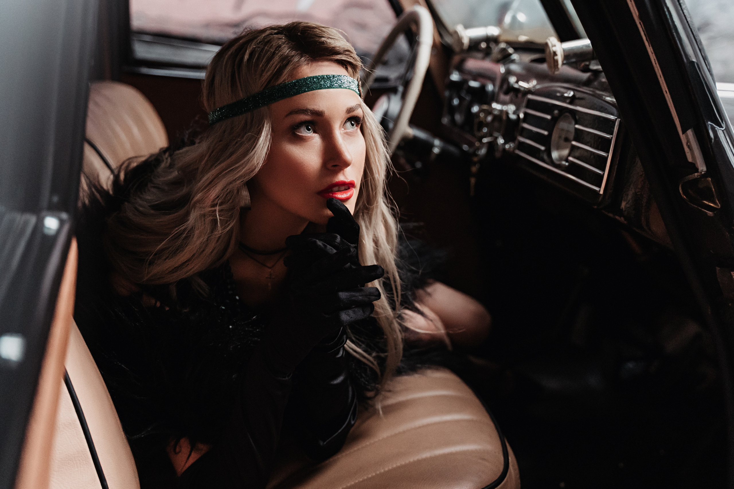 Фотопроект с ретро-автомобилем. Фотограф в Санкт-Петербурге Кудрина Альбина