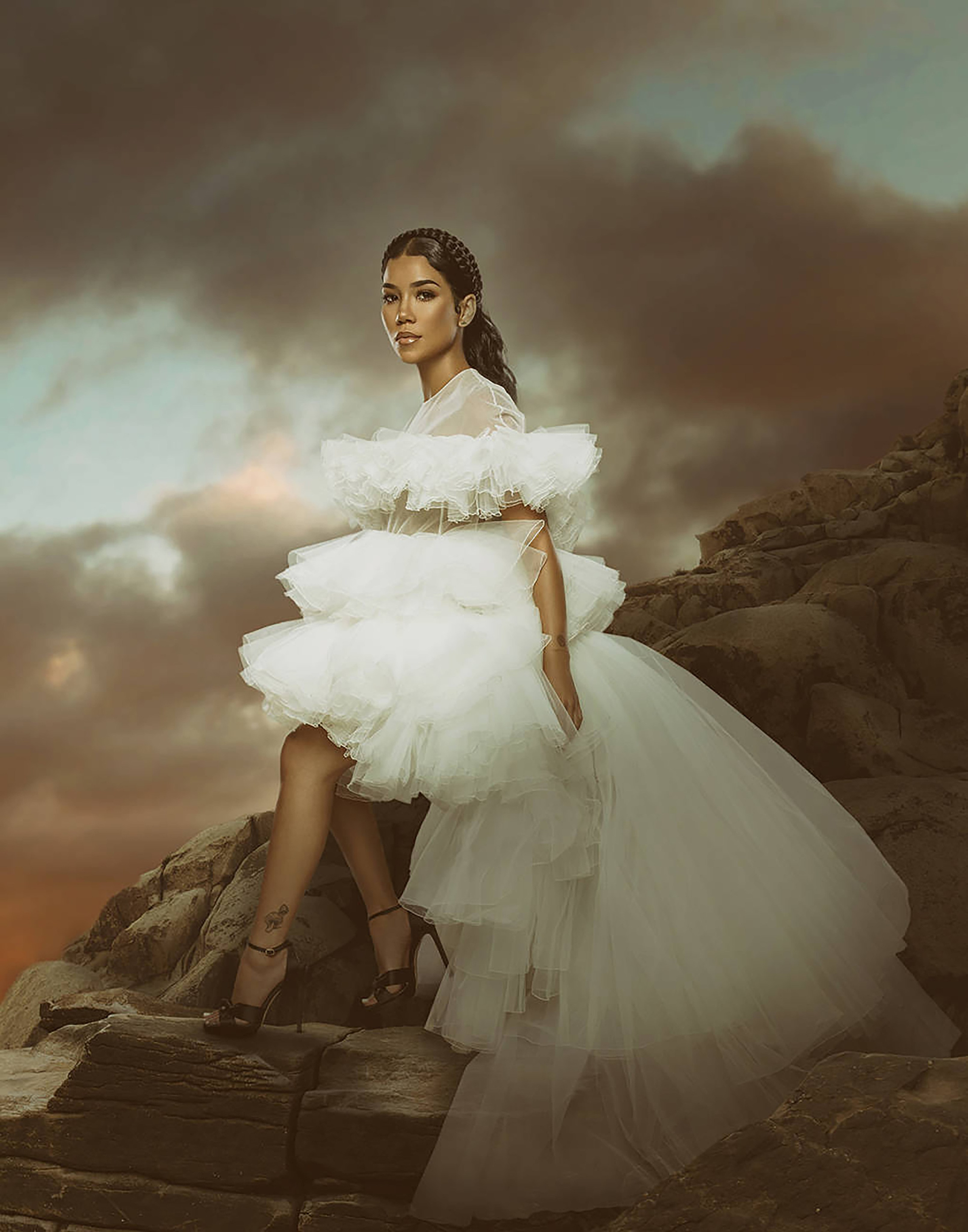 Jhene Aiko. Профессиональный ретушер Елена Ситник