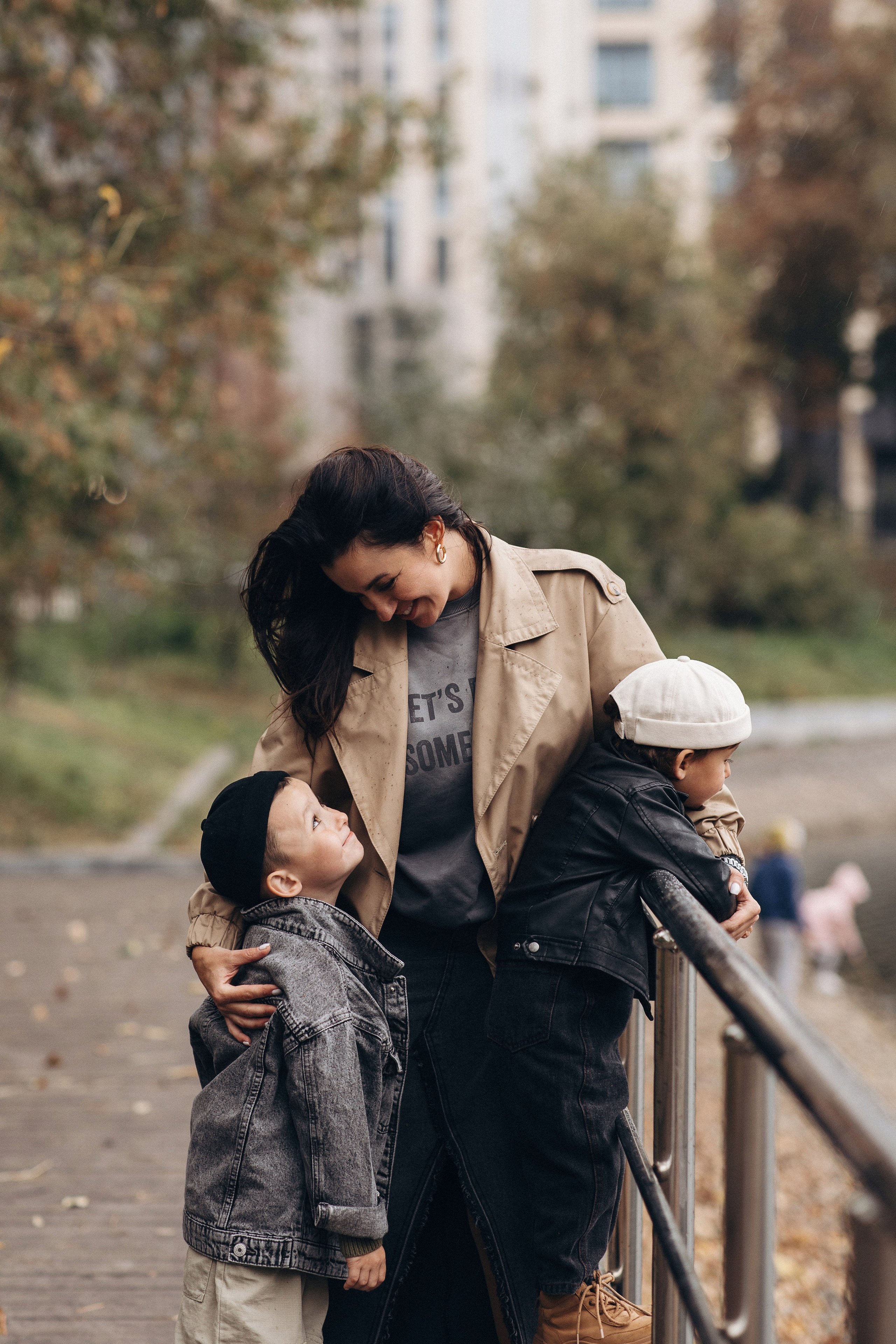 Осень в городе. Семейный фотограф в Москве Марина Петра