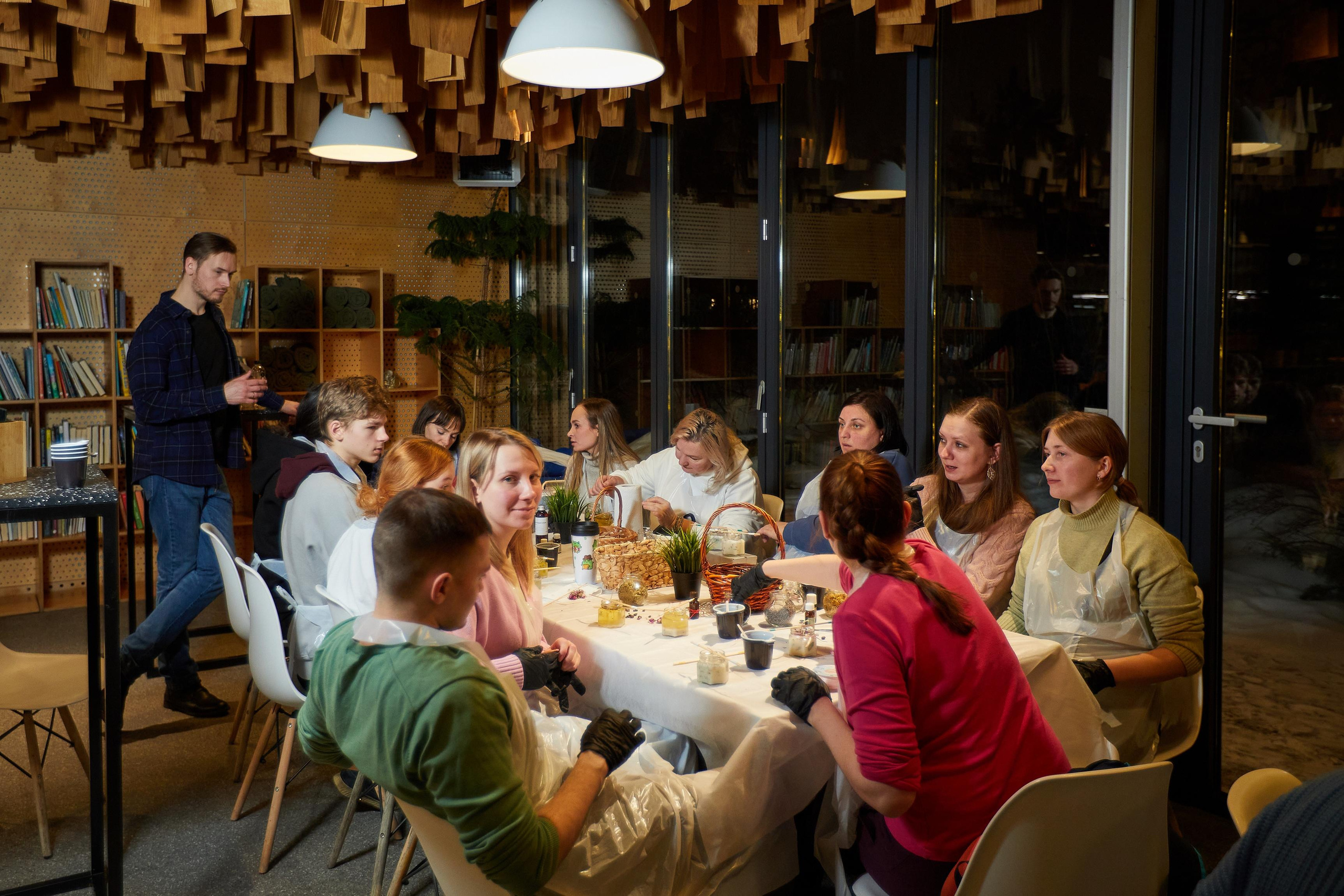 Каток The Ring в Сколково. Александр Осин — корпоративный и семейный фотограф в Москве