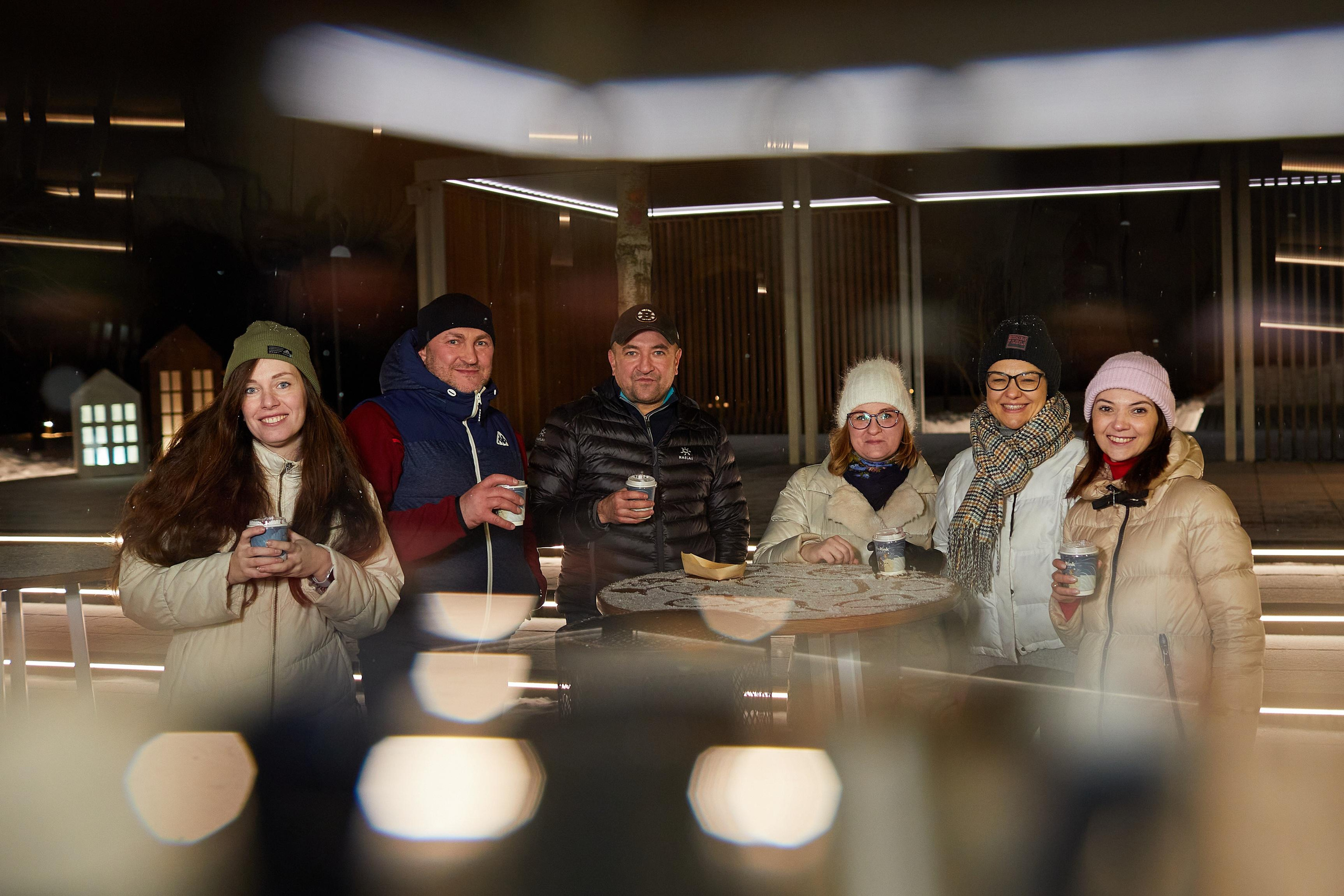 Каток The Ring в Сколково. Александр Осин — корпоративный и семейный фотограф в Москве
