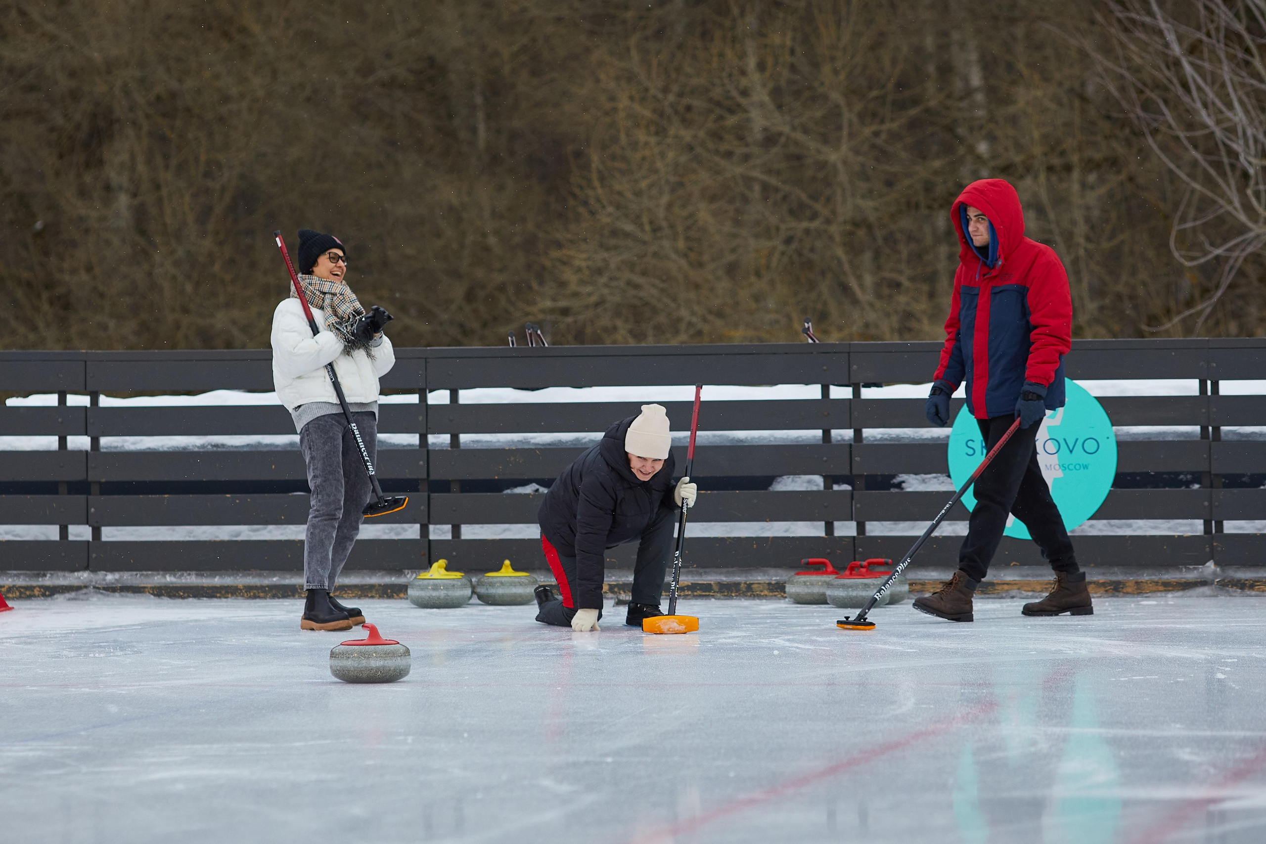 Каток The Ring в Сколково. Александр Осин — корпоративный и семейный фотограф в Москве