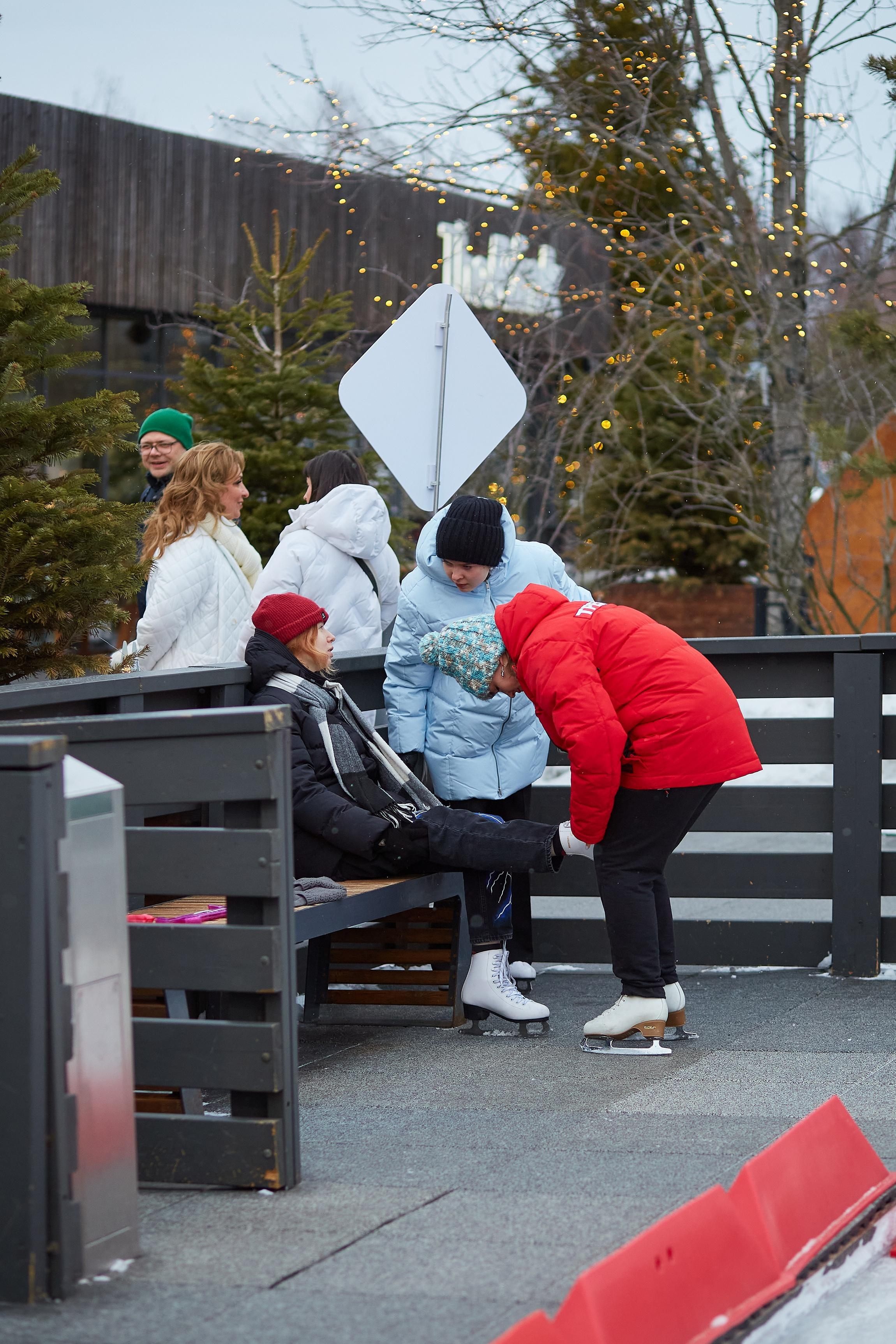 Каток The Ring в Сколково. Александр Осин — корпоративный и семейный фотограф в Москве