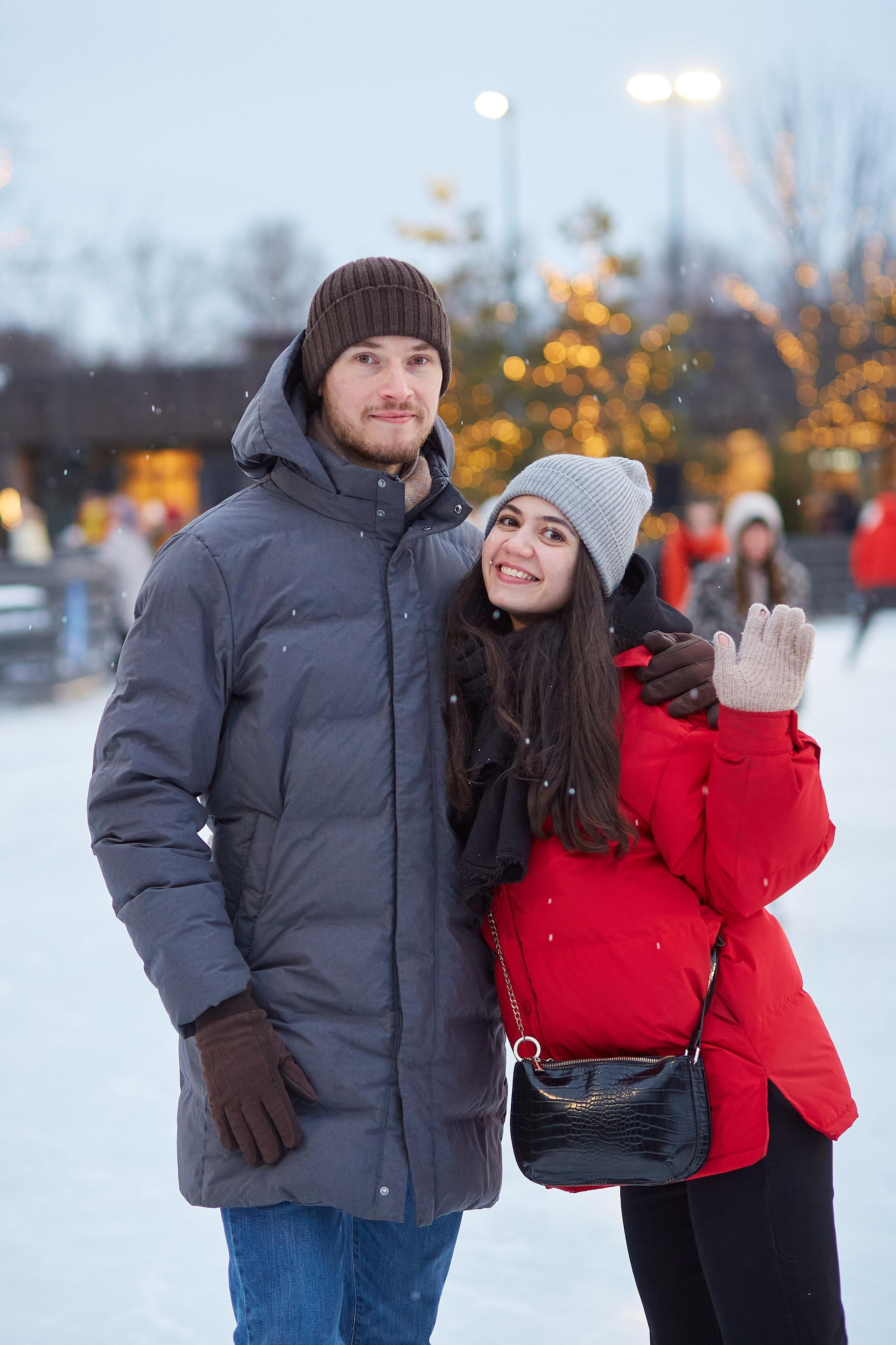 Каток The Ring в Сколково. Александр Осин — корпоративный и семейный фотограф в Москве