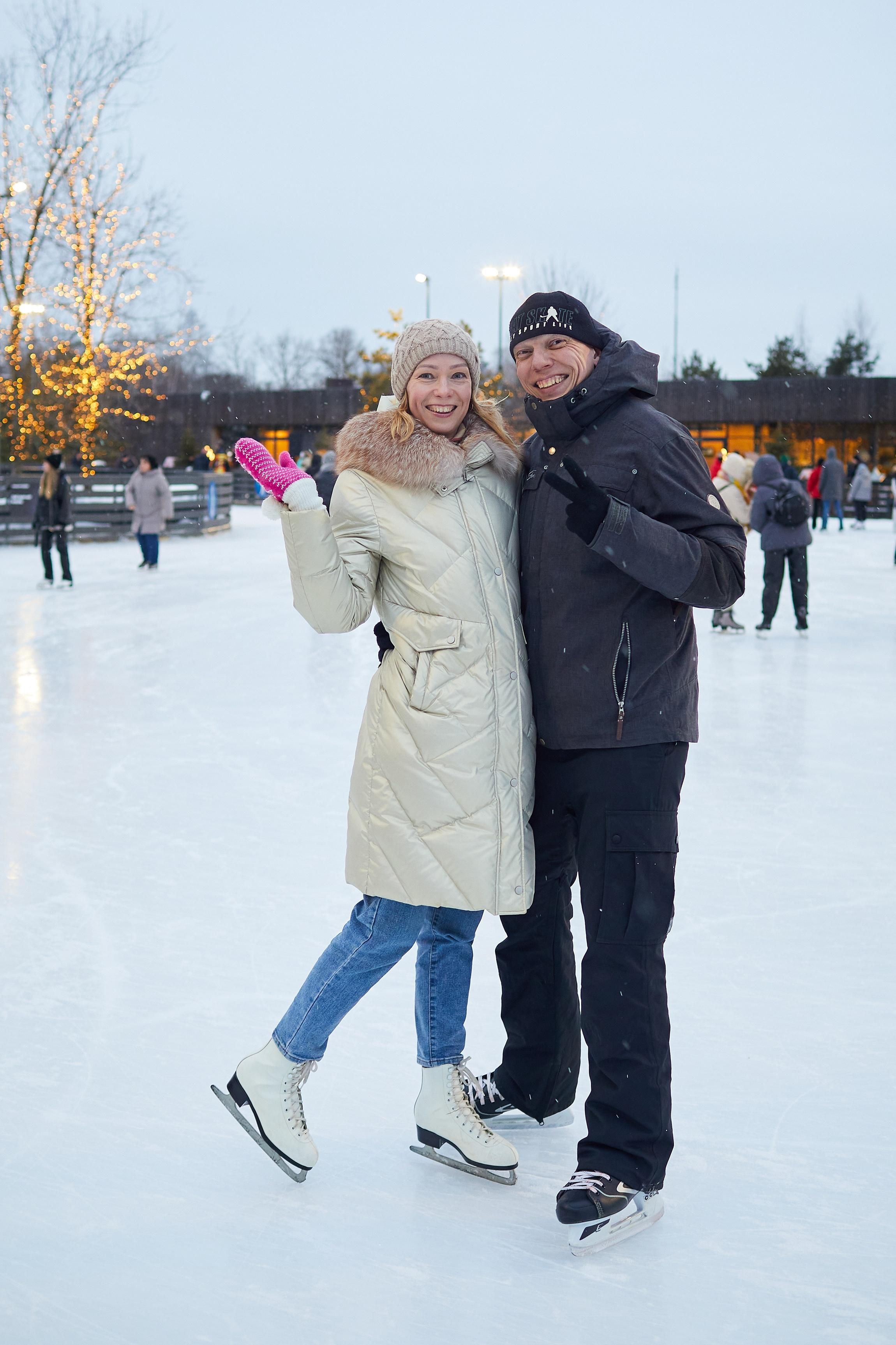 Каток The Ring в Сколково. Александр Осин — корпоративный и семейный фотограф в Москве